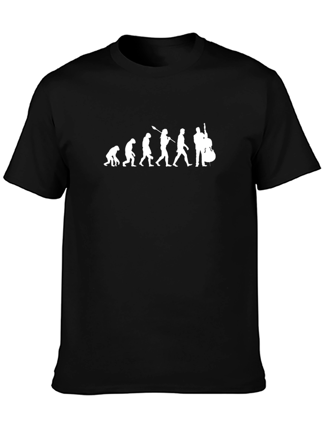 Evolution of Music T-Shirt - Black