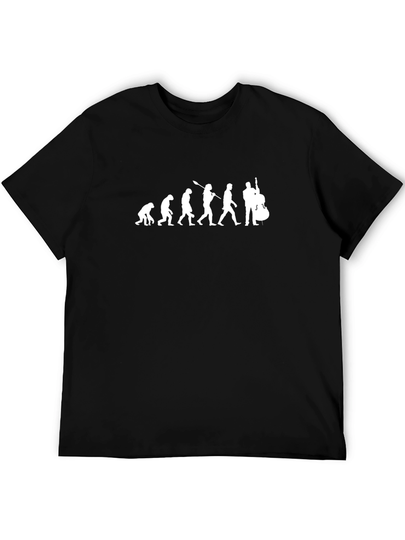 Evolution of Music T-Shirt - Black