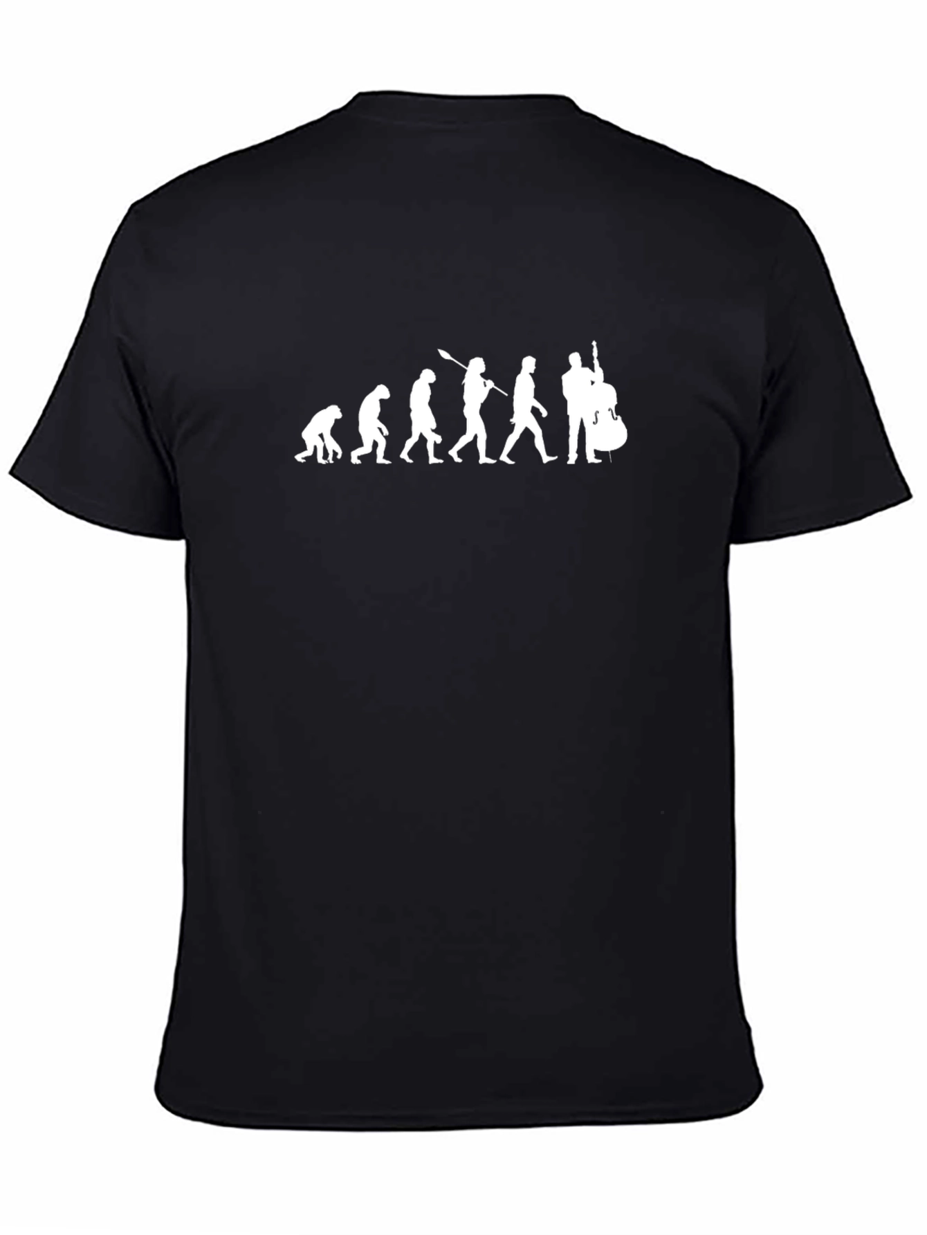 Evolution of Music T-Shirt - Black