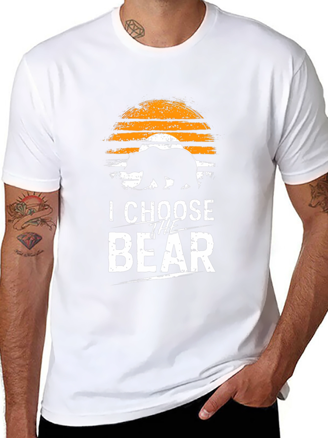 I Choose The Bear T-Shirt - Graphic Tee
