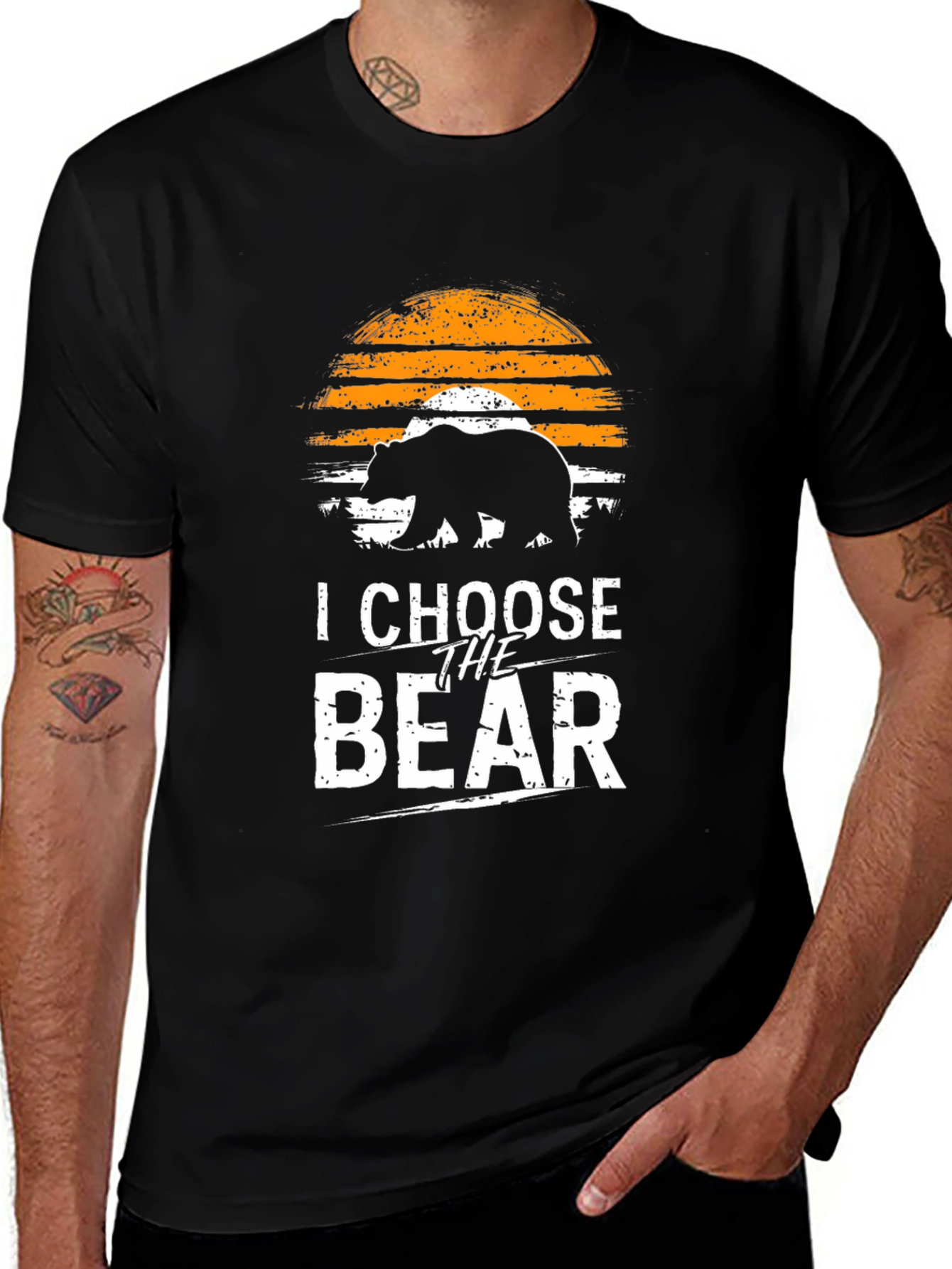 I Choose The Bear T-Shirt - Graphic Tee