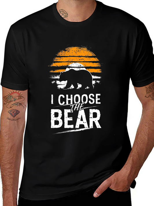 I Choose The Bear T-Shirt - Graphic Tee