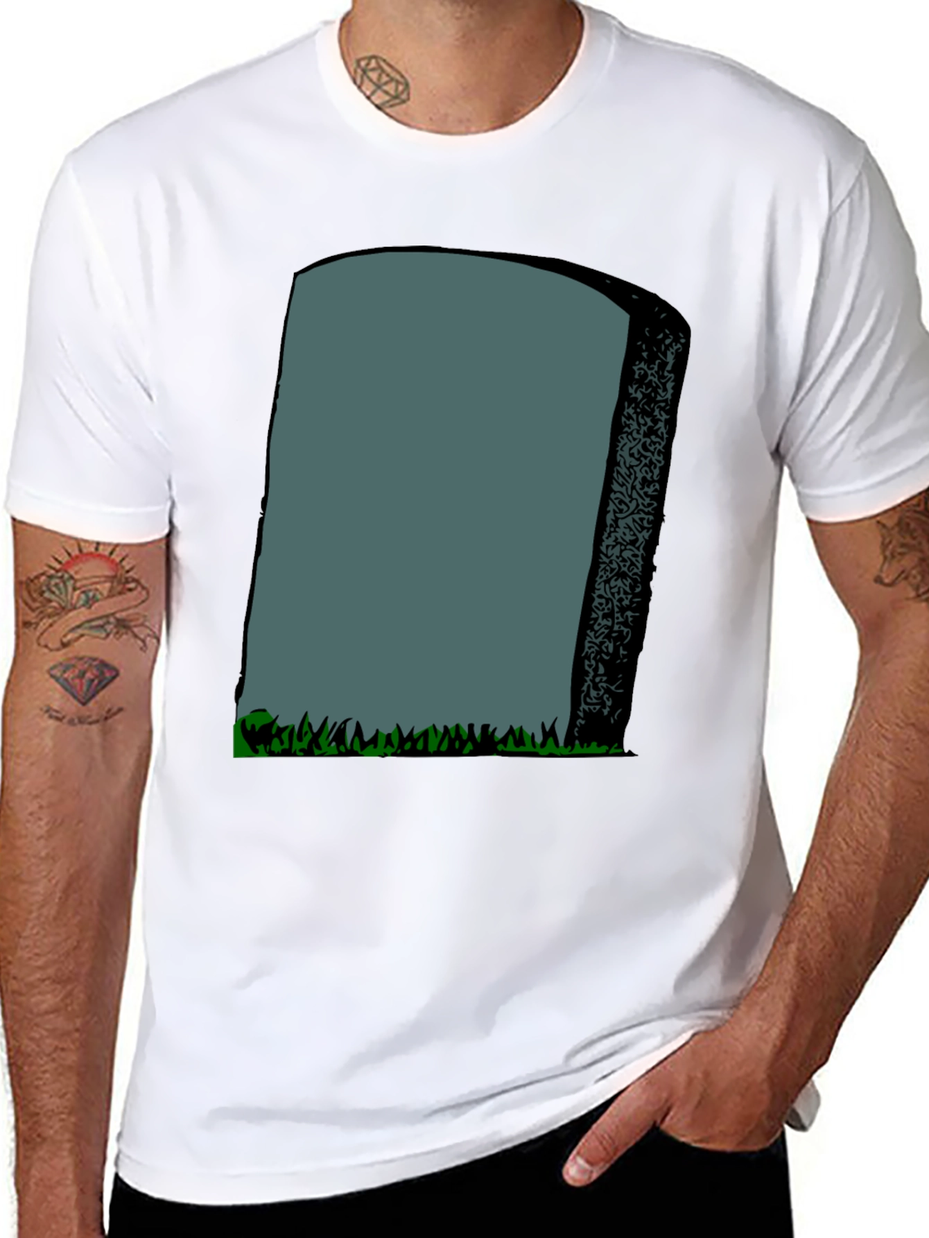 Grave Humor Graphic Tee