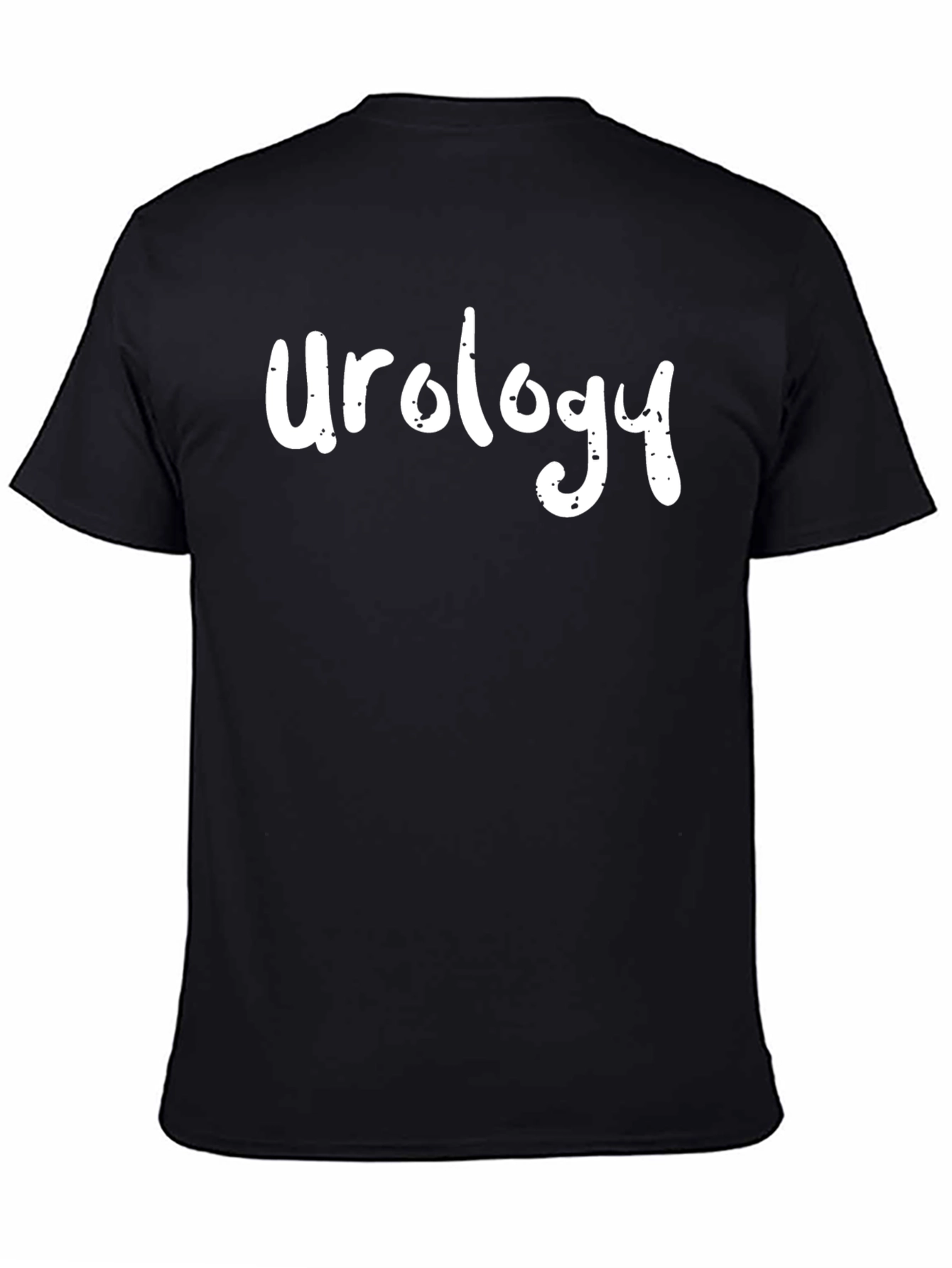 Urology Graphic Tee - Black Cotton T-Shirt