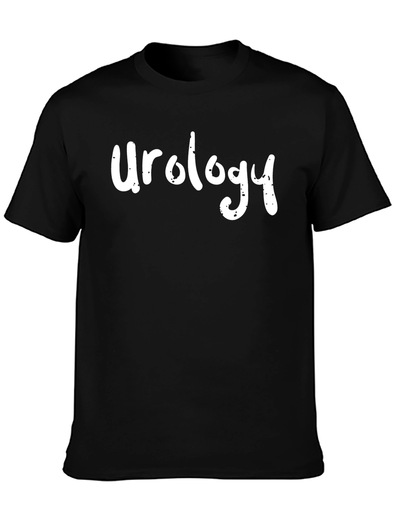Urology Graphic Tee - Black Cotton T-Shirt