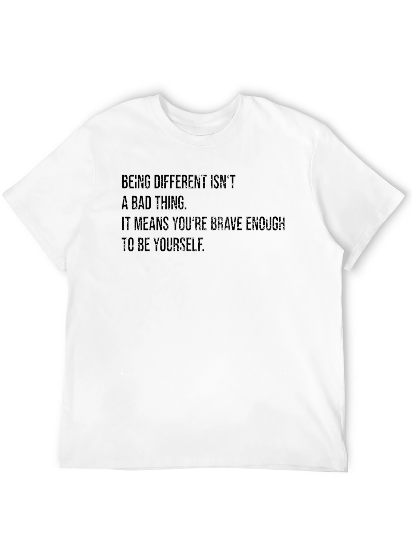 Be Yourself Graphic Tee - Empowering Message