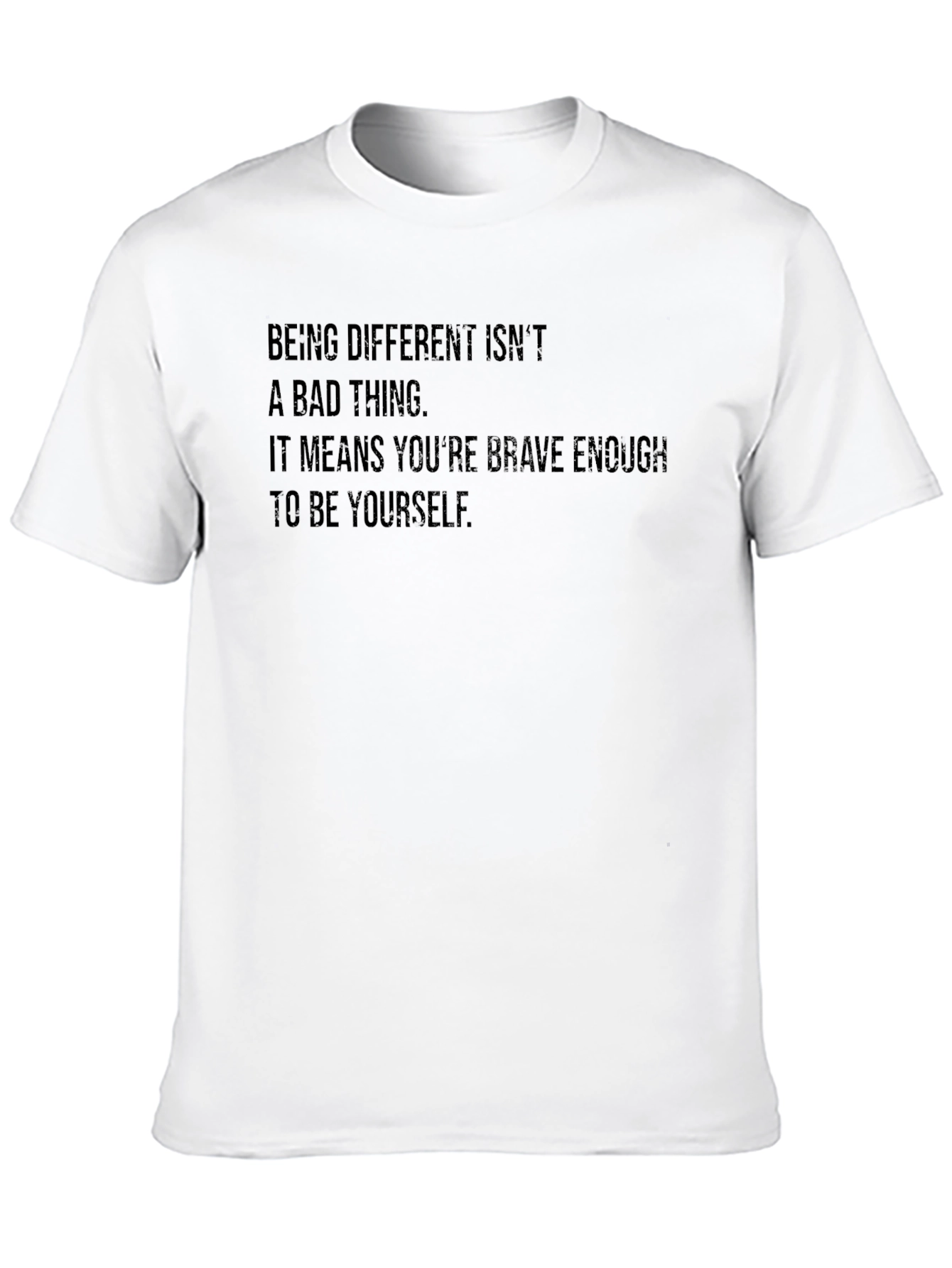 Be Yourself Graphic Tee - Empowering Message