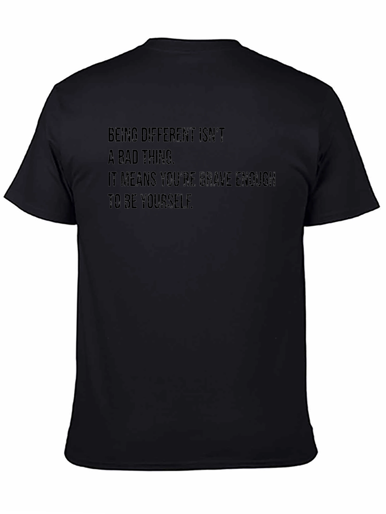 Be Yourself Graphic Tee - Empowering Message
