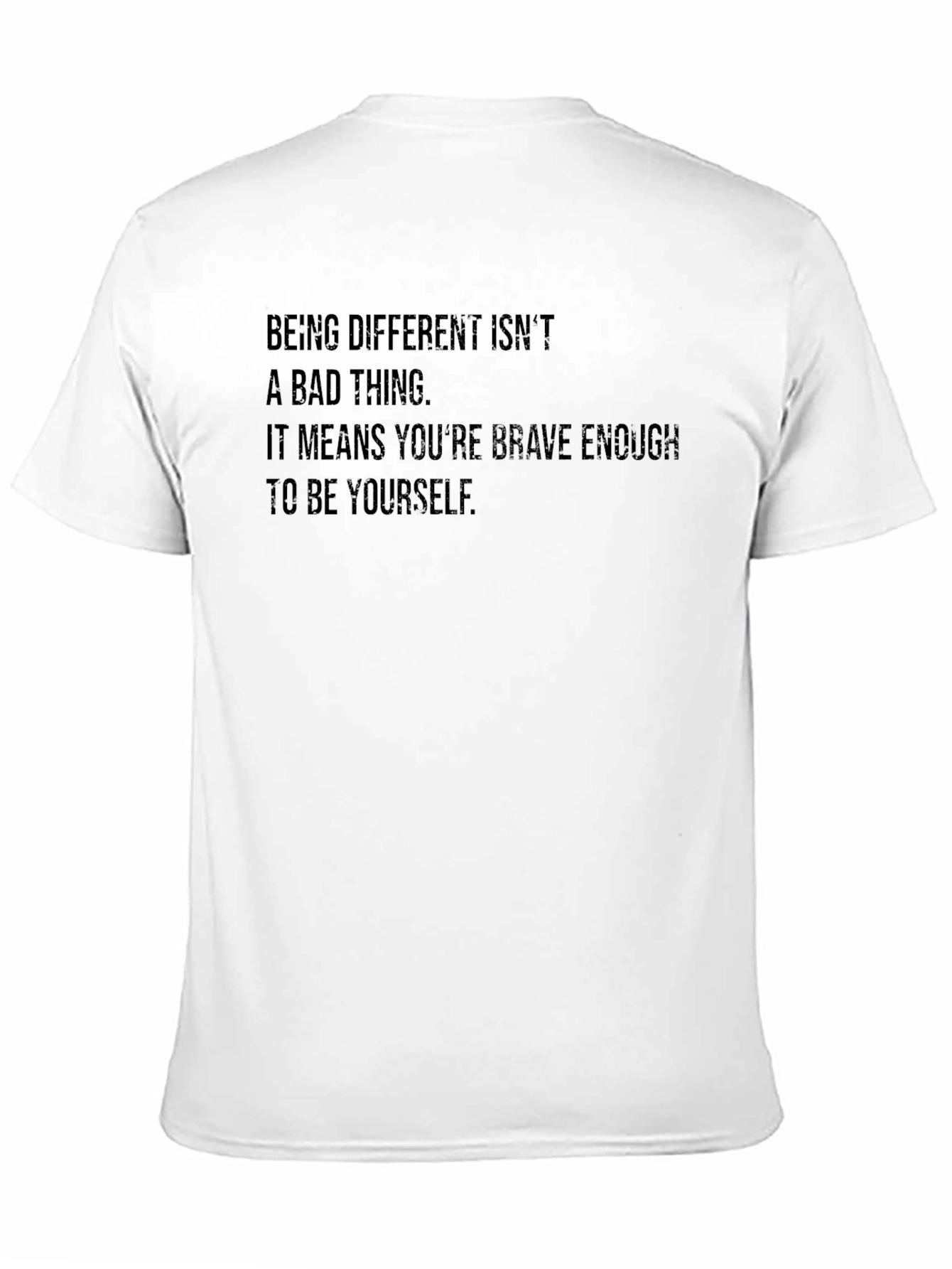 Be Yourself Graphic Tee - Empowering Message