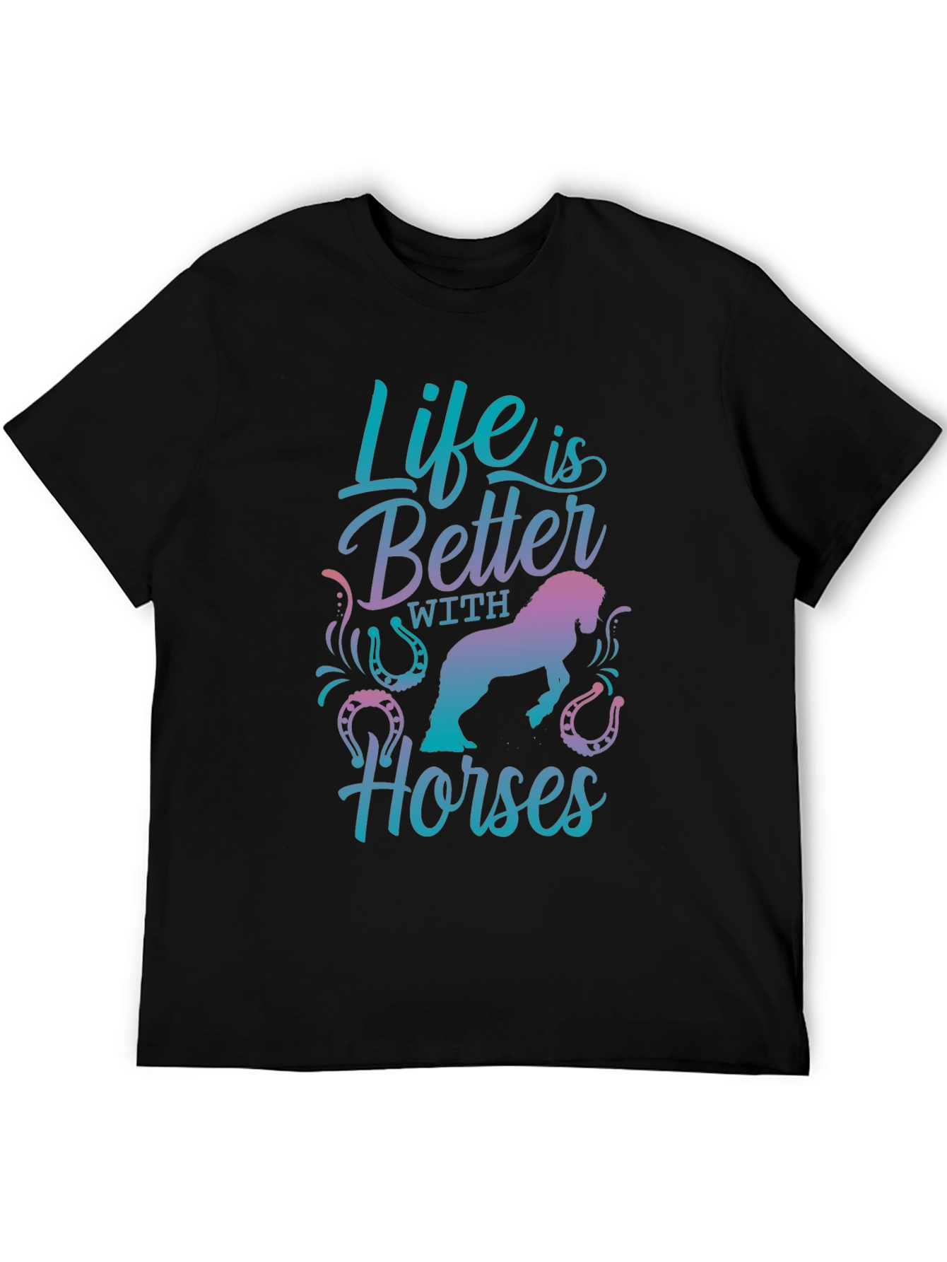 Life is Better with Horses Graphic Tee