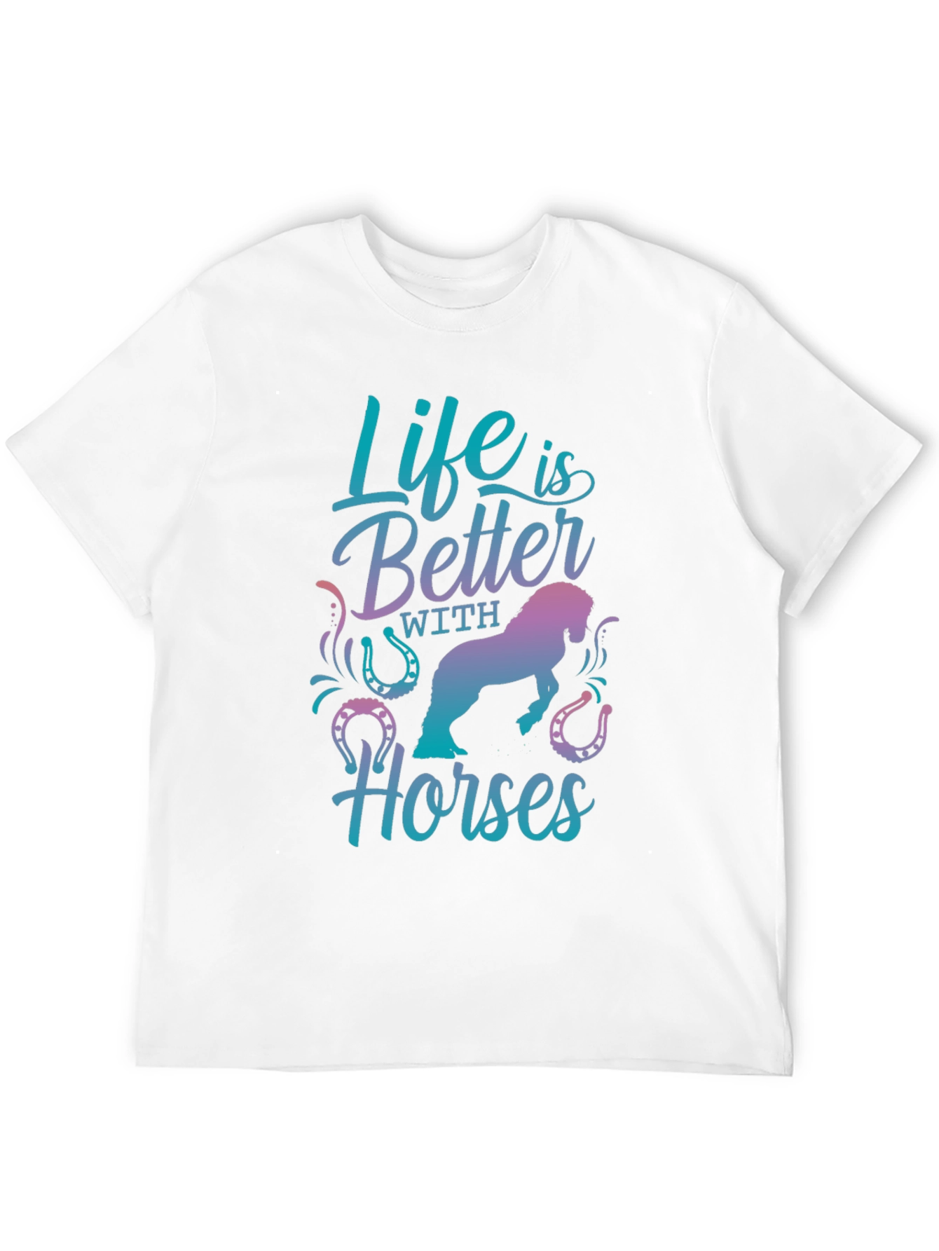 Life is Better with Horses Graphic Tee