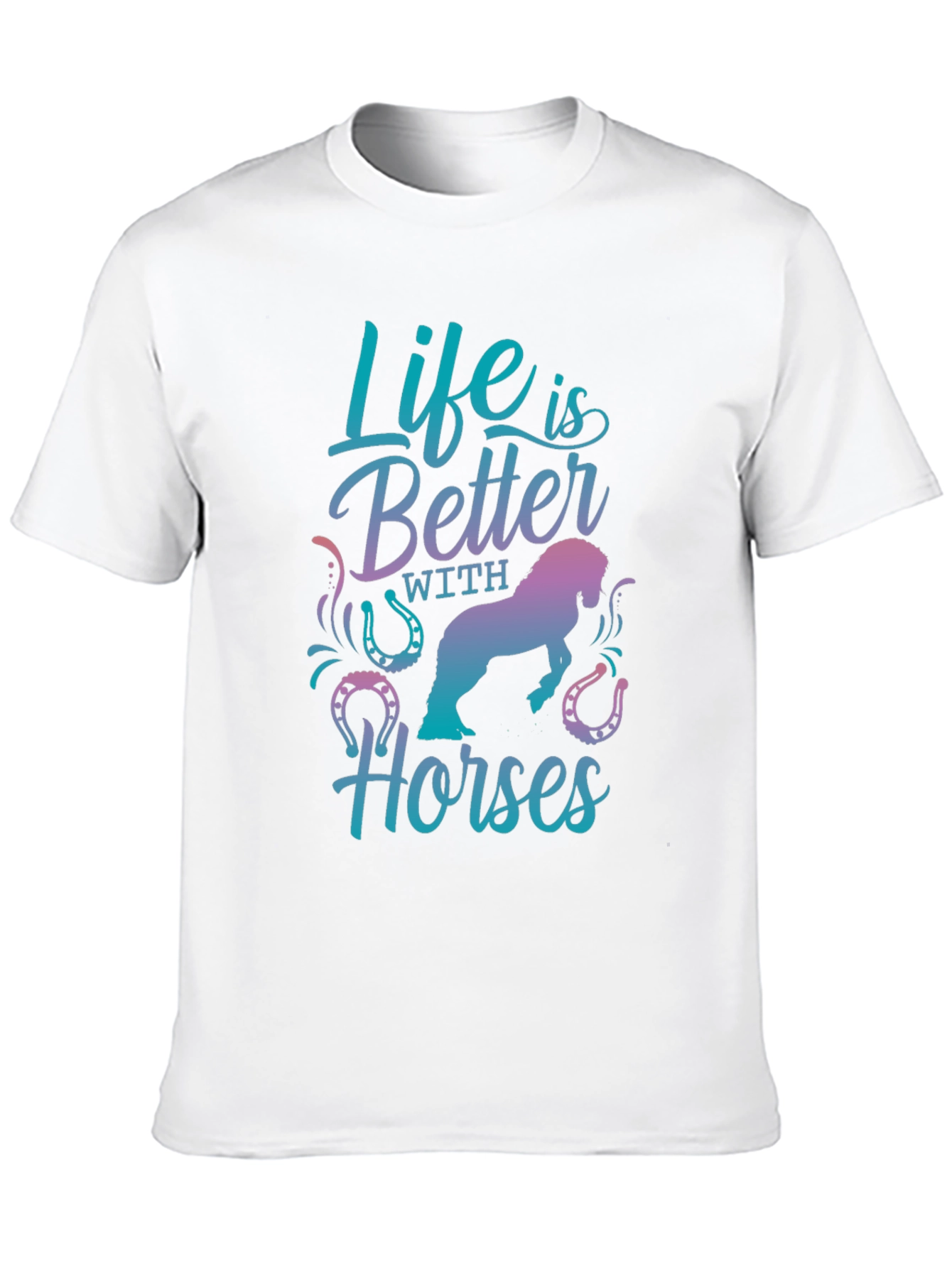 Life is Better with Horses Graphic Tee