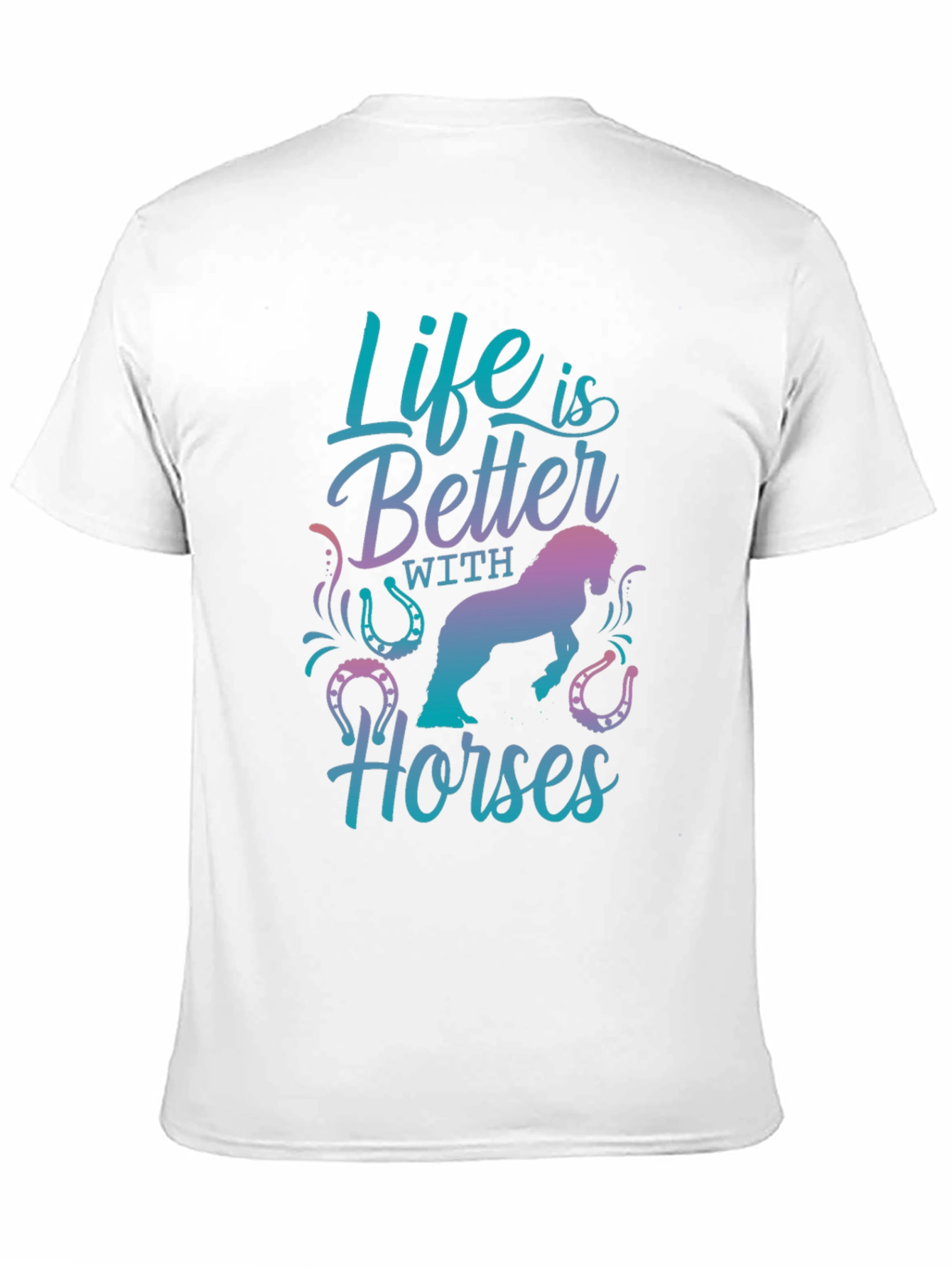 Life is Better with Horses Graphic Tee