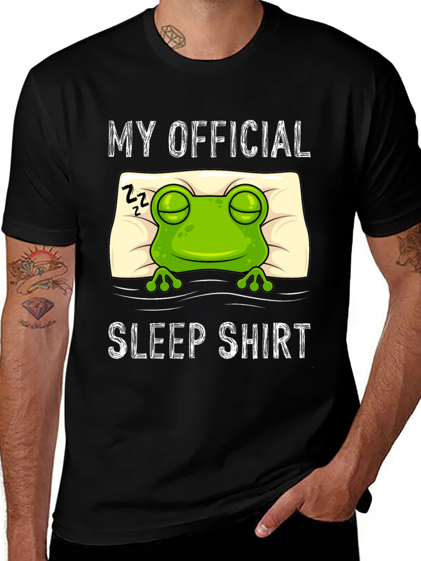 Funny Frog Sleep Shirt