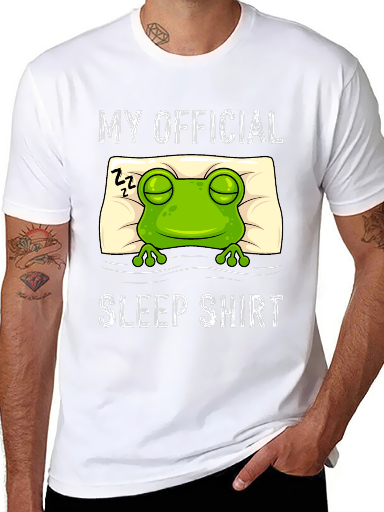 Funny Frog Sleep Shirt