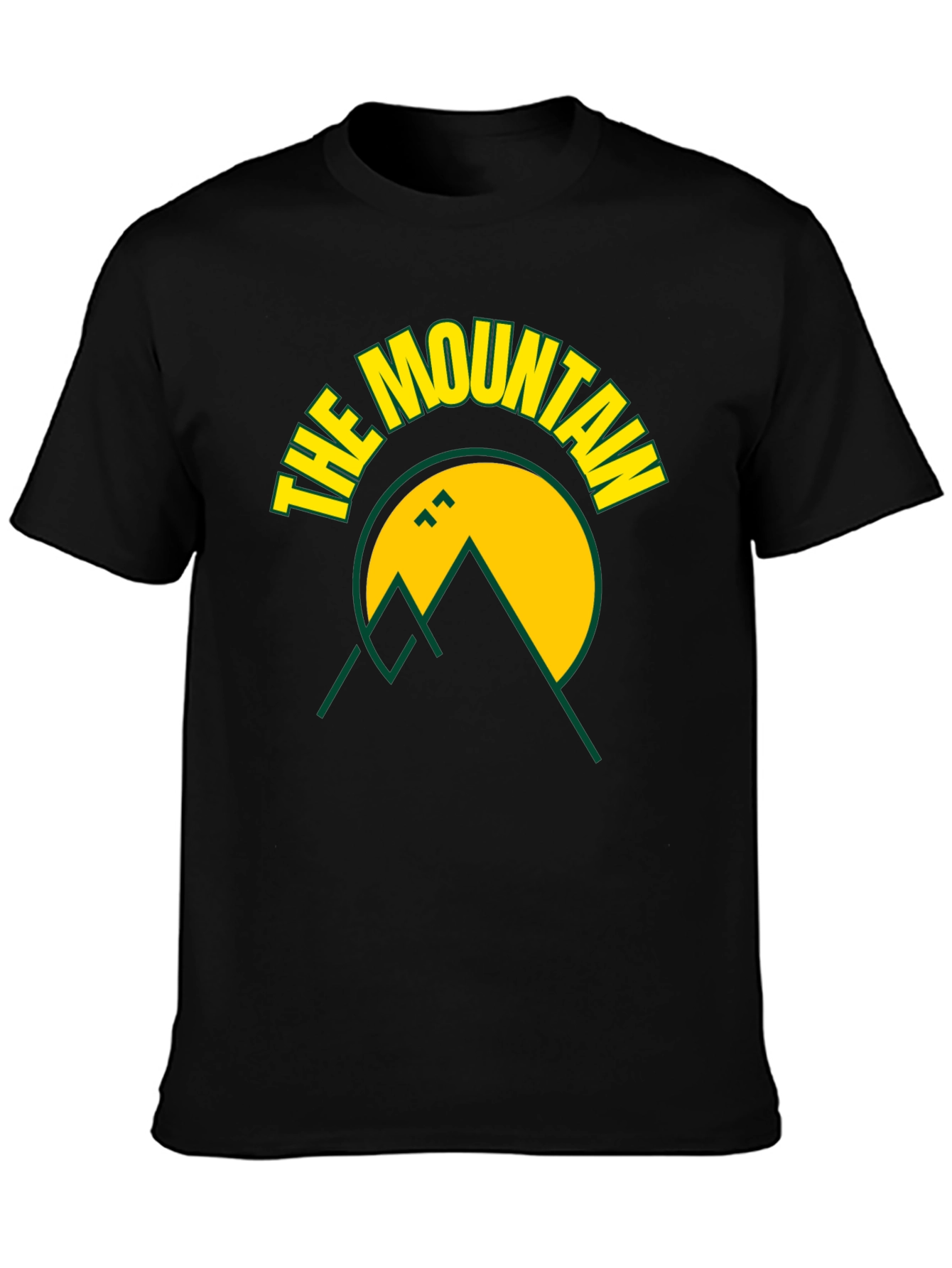 The Mountain Graphic Tee - Black