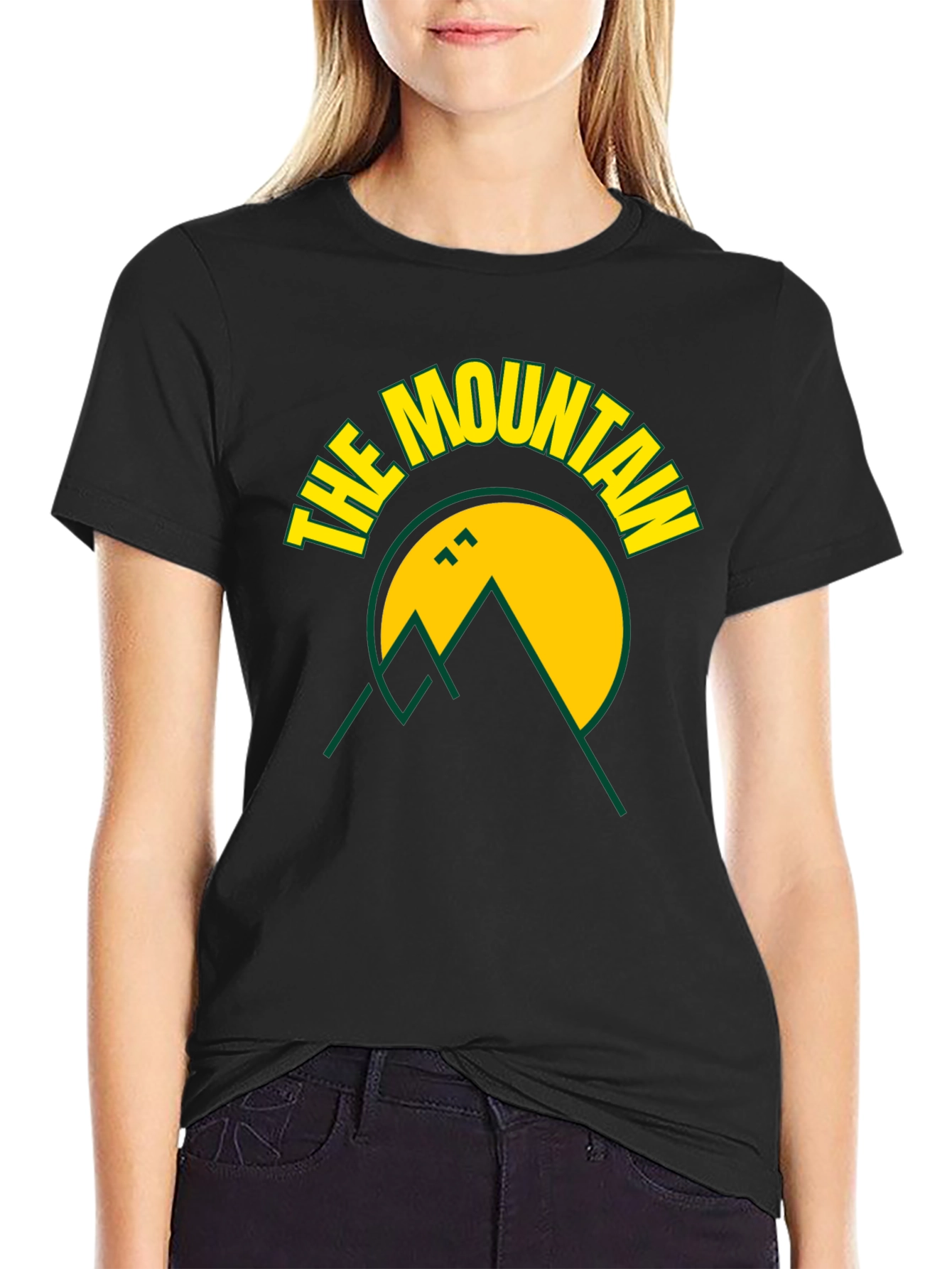 The Mountain Graphic Tee - Black