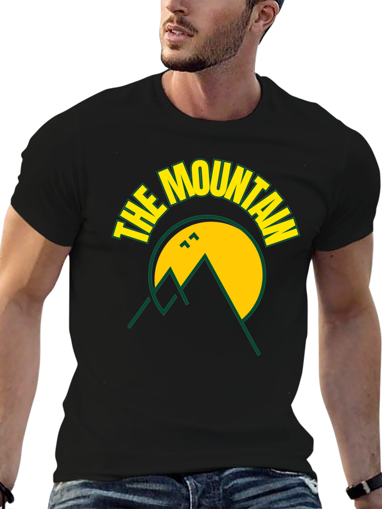 The Mountain Graphic Tee - Black