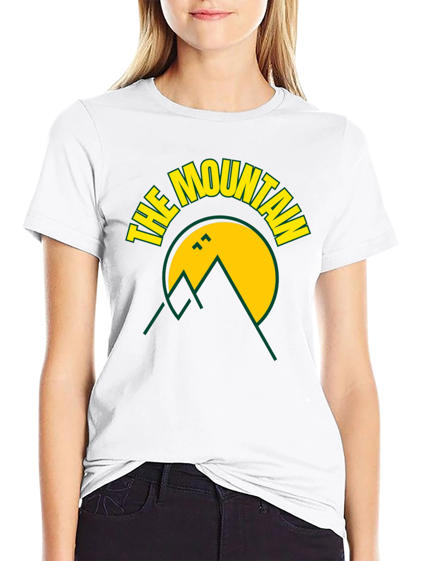 The Mountain Graphic Tee - Black