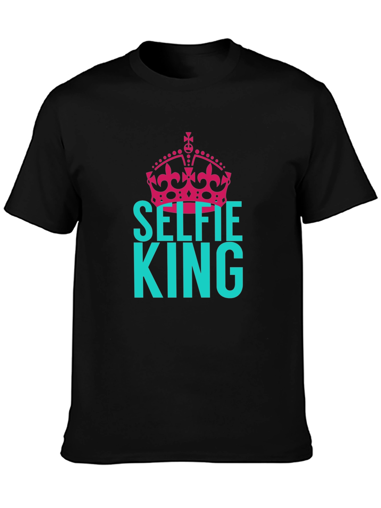 Selfie King Graphic Tee - Cool Design