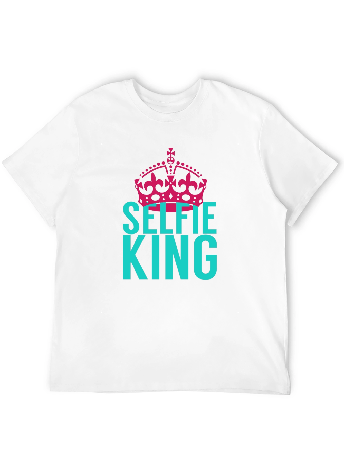 Selfie King Graphic Tee - Cool Design