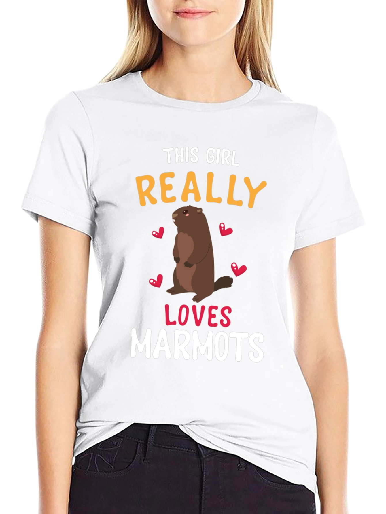 This Girl Really Loves Marmots T-Shirt