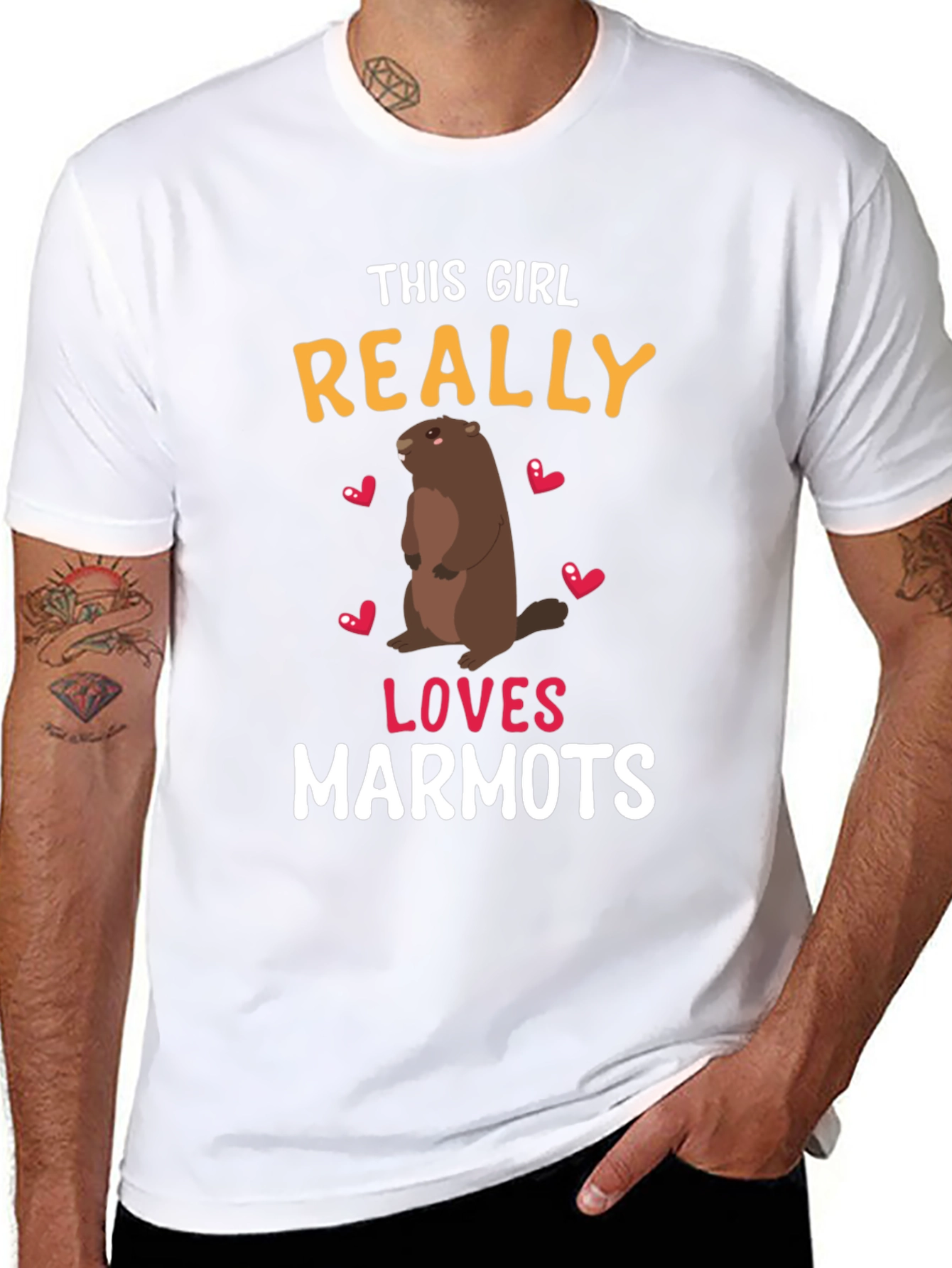 This Girl Really Loves Marmots T-Shirt