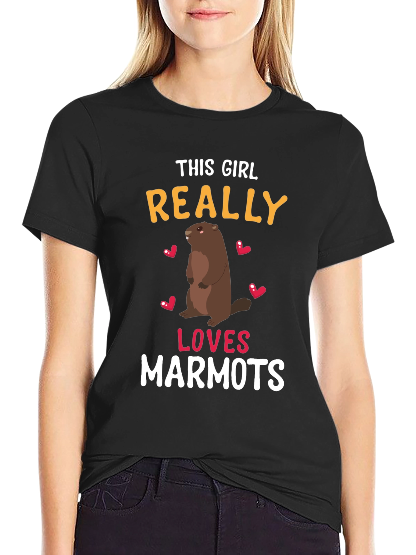 This Girl Really Loves Marmots T-Shirt
