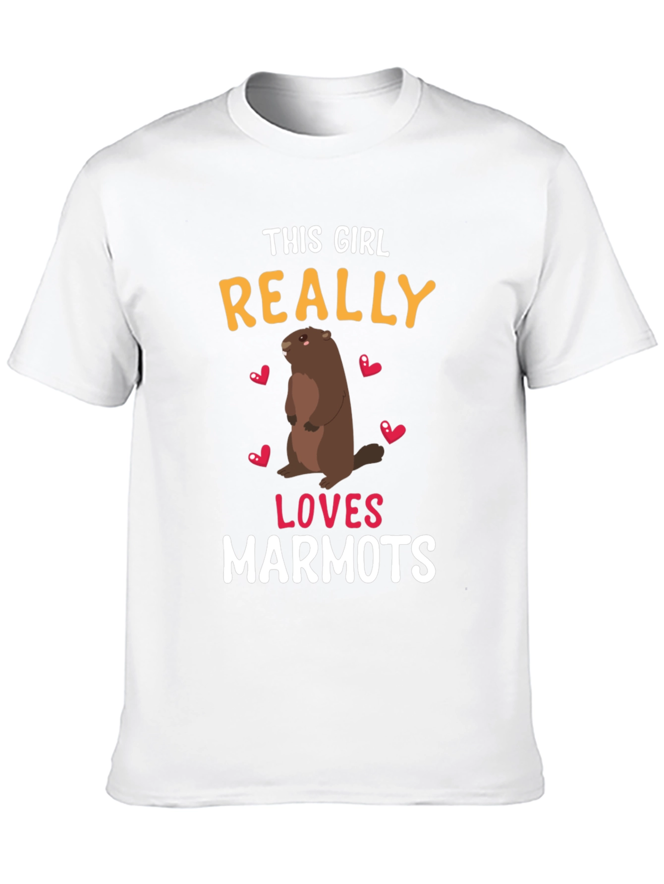 This Girl Really Loves Marmots T-Shirt