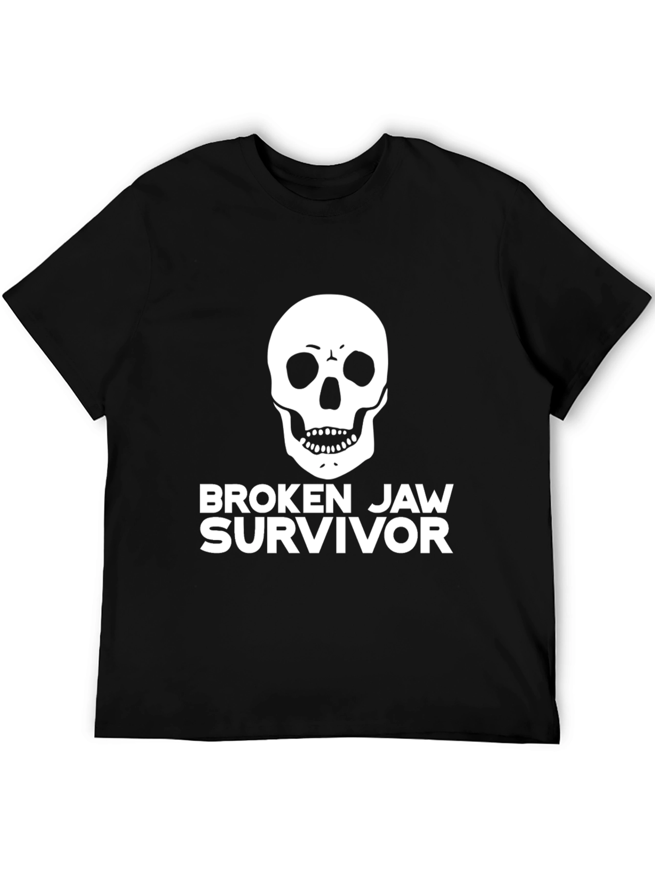 Broken Jaw Survivor Skull Graphic Tee
