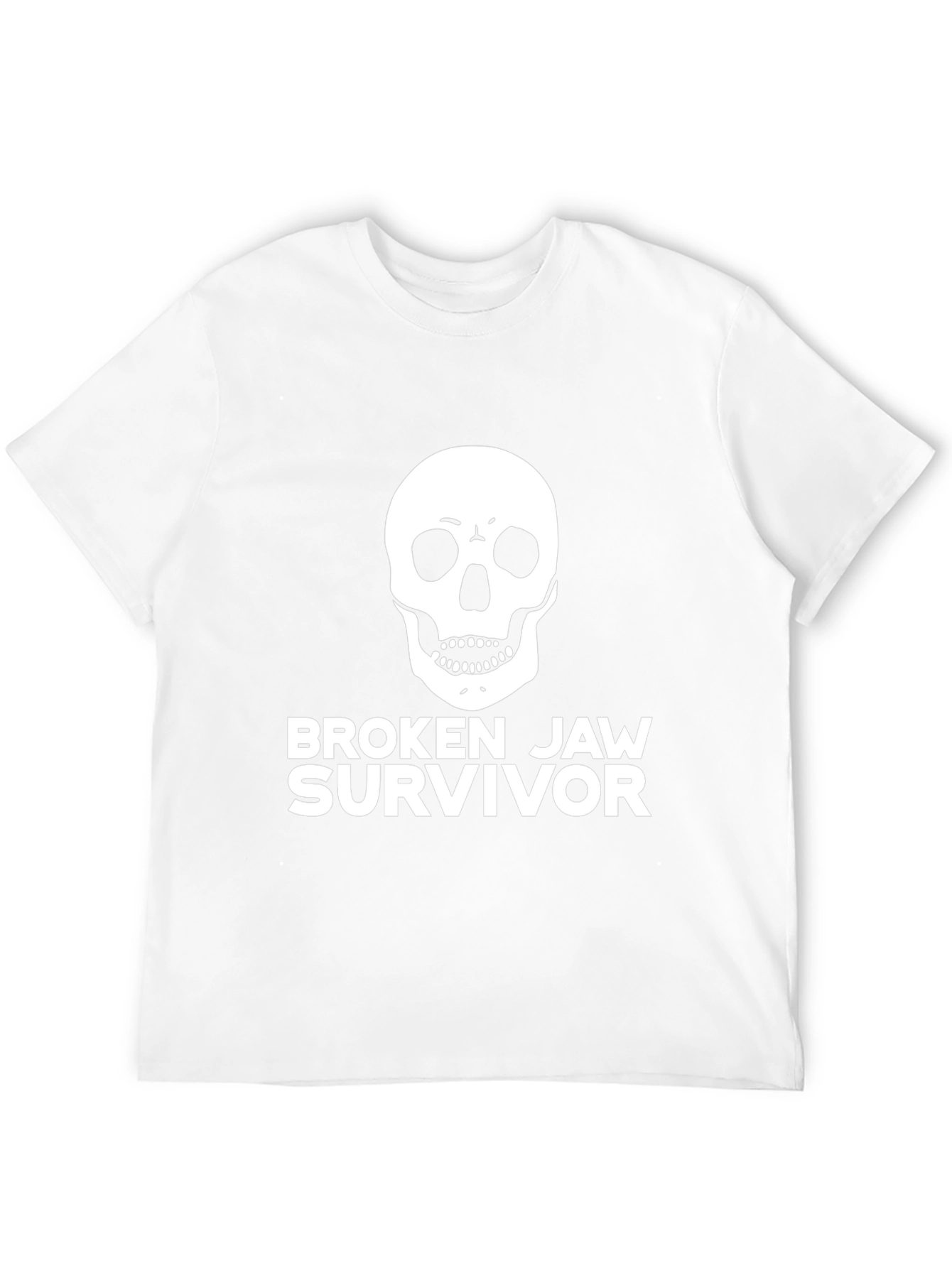 Broken Jaw Survivor Skull Graphic Tee