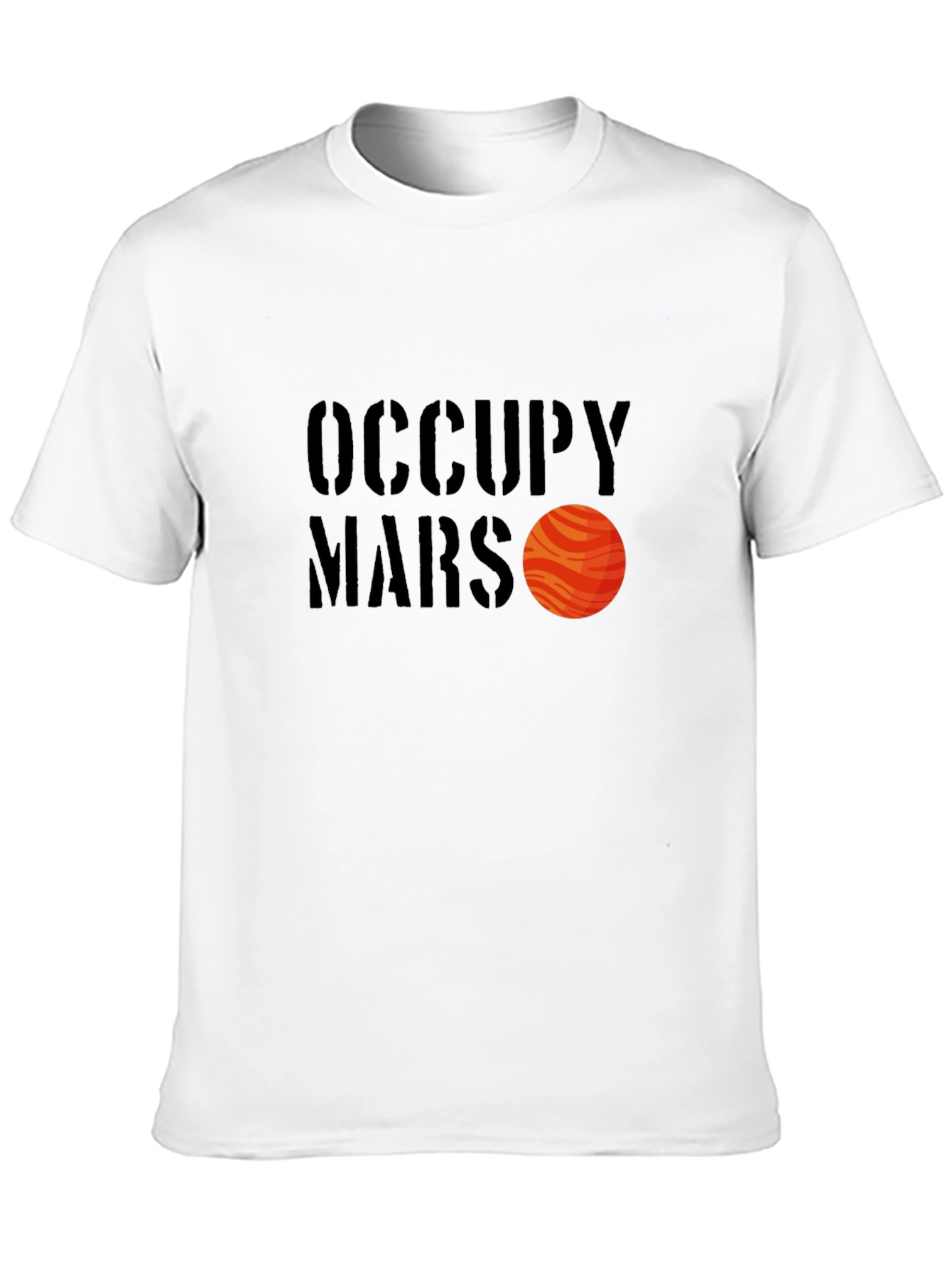 Occupy Mars Graphic T-Shirt - Black