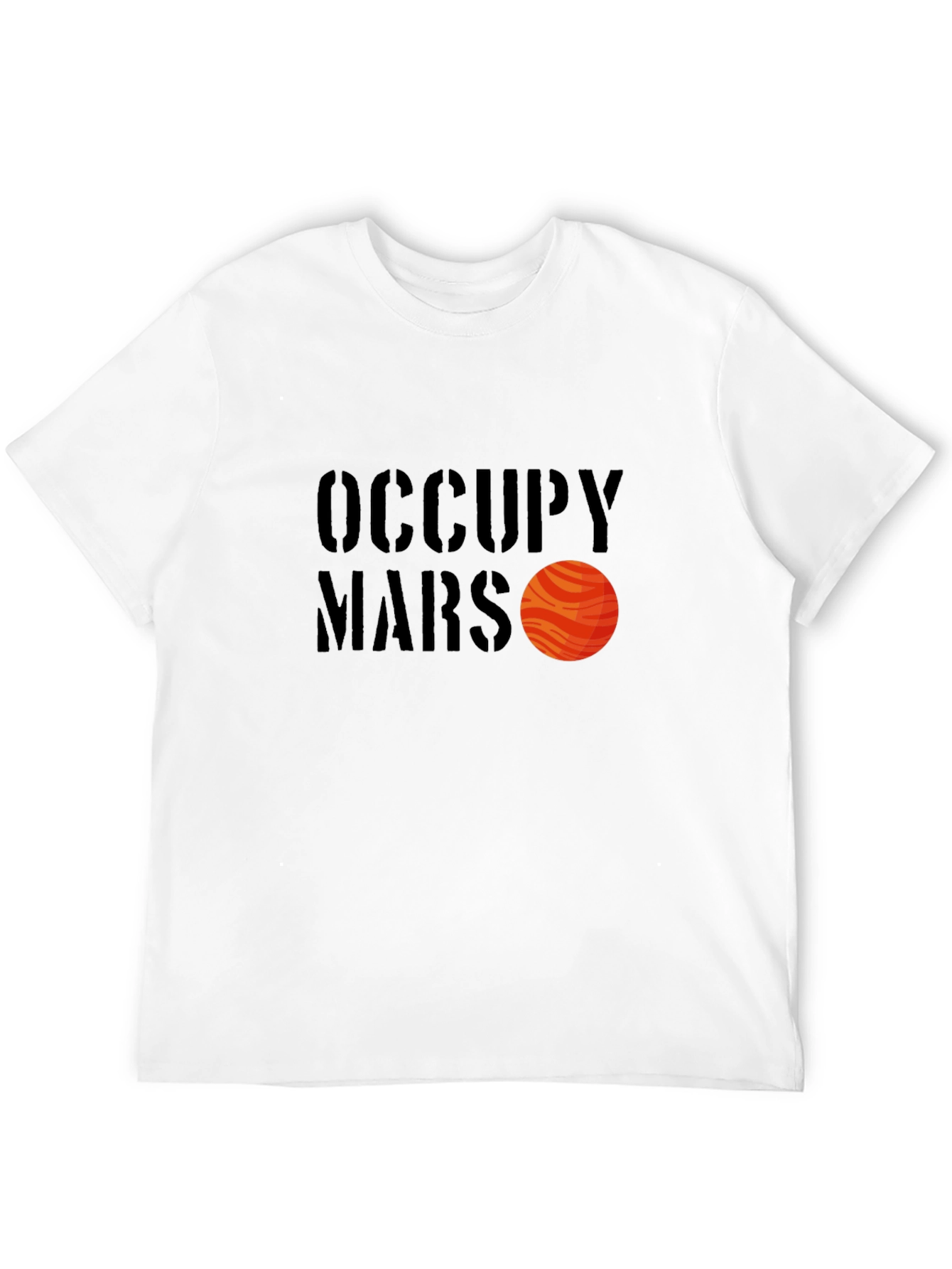 Occupy Mars Graphic T-Shirt - Black