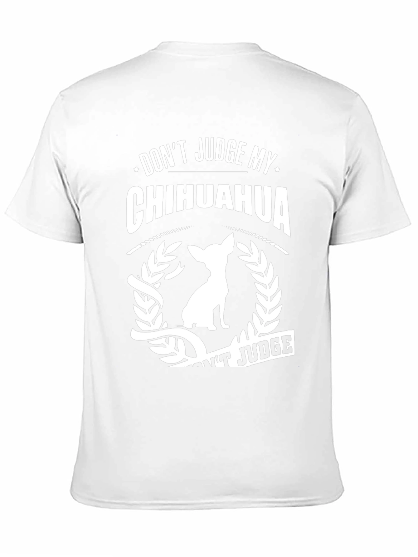 Dont Judge My Chihuahua Black T-Shirt