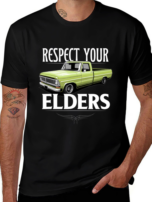 Respect Your Elders Vintage Truck T-Shirt