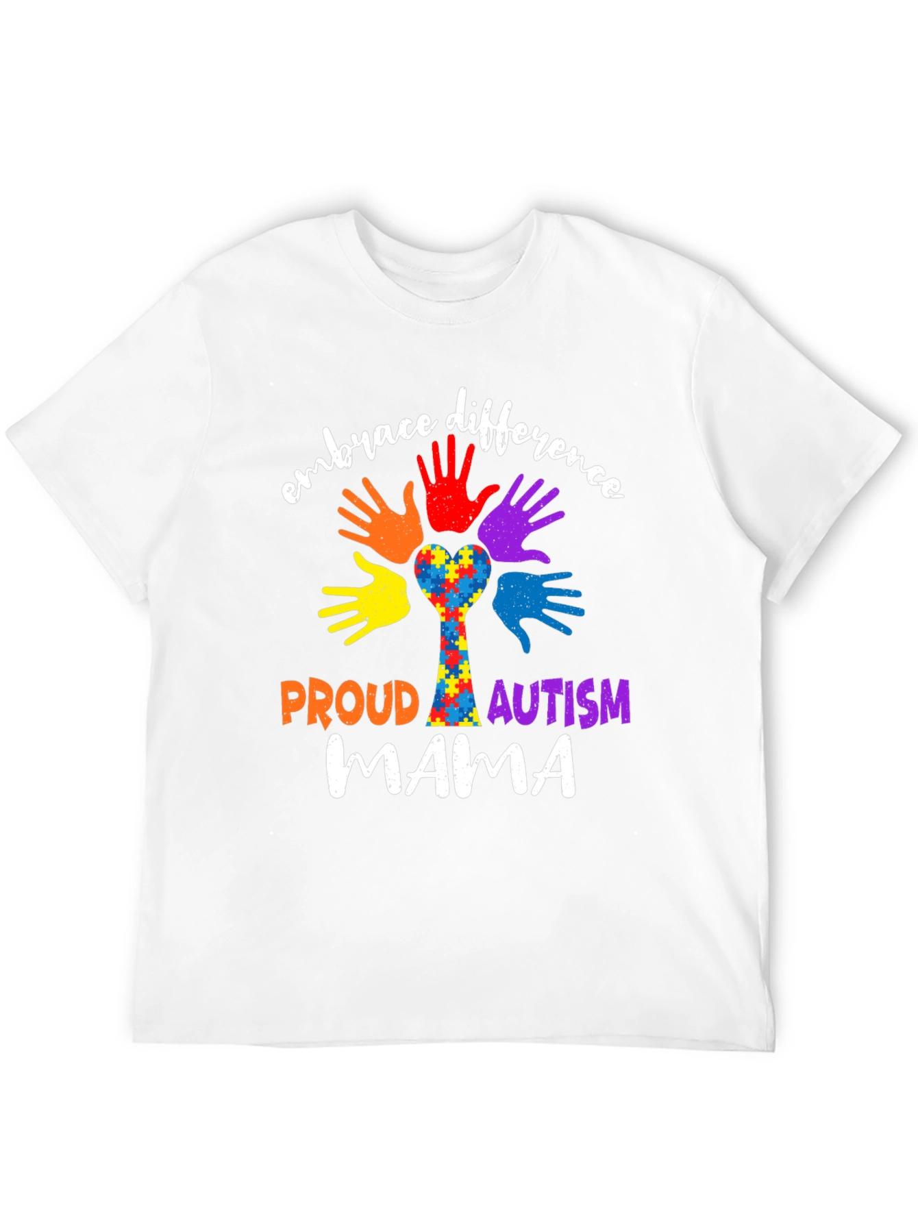 Embrace Difference Autism Awareness T-Shirt