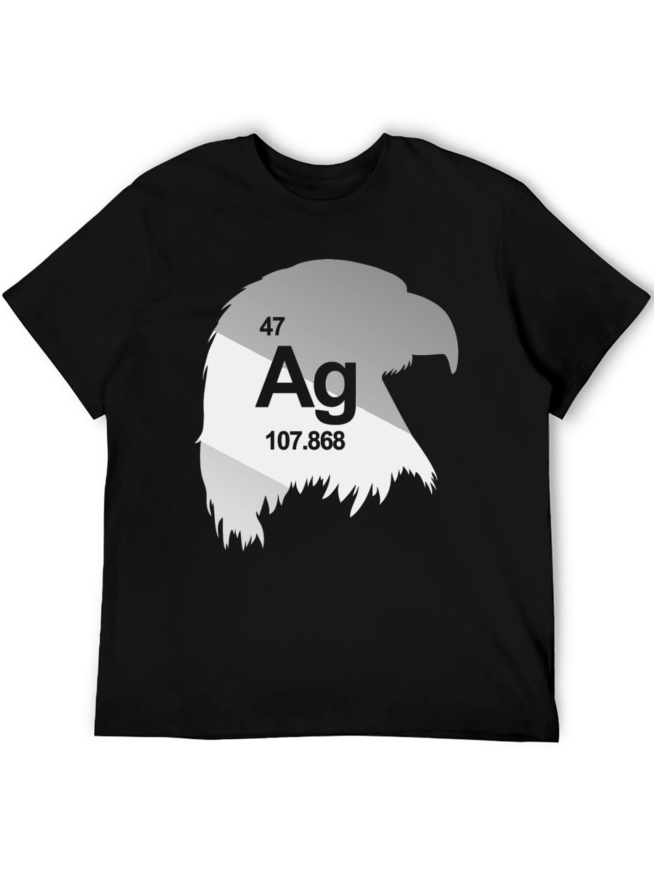 Silver Eagle Tee - Mens Science Inspired Graphic T-Shirt