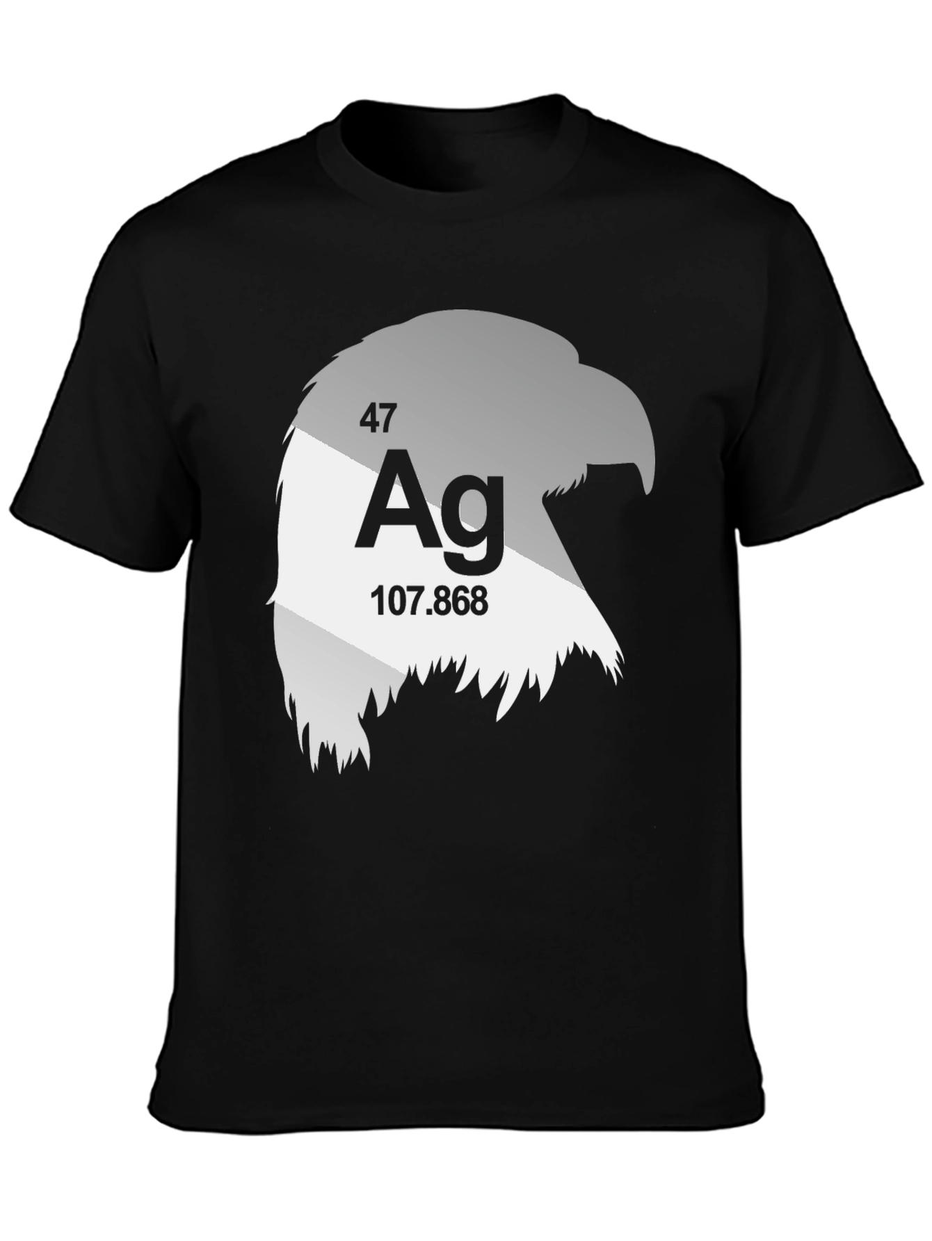 Silver Eagle Tee - Mens Science Inspired Graphic T-Shirt