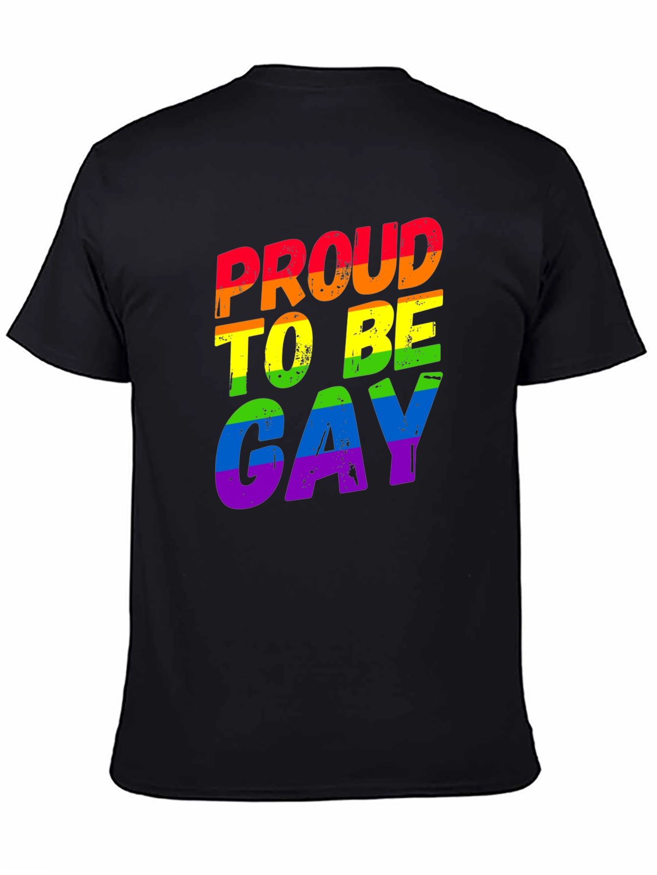 Proud to Be Gay Rainbow T-Shirt