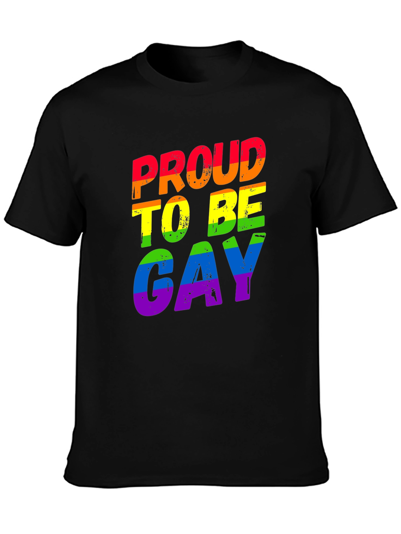 Proud to Be Gay Rainbow T-Shirt