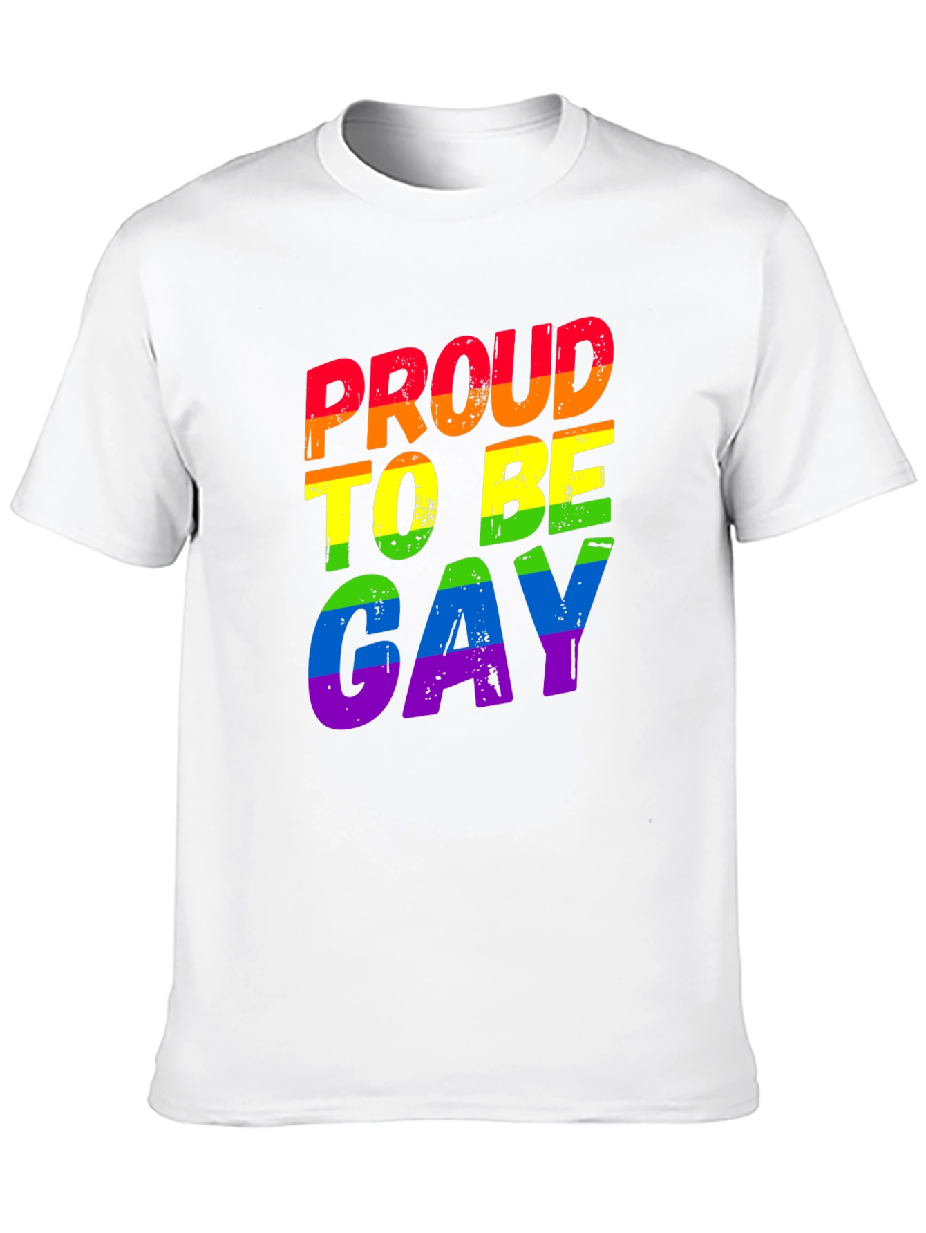 Proud to Be Gay Rainbow T-Shirt