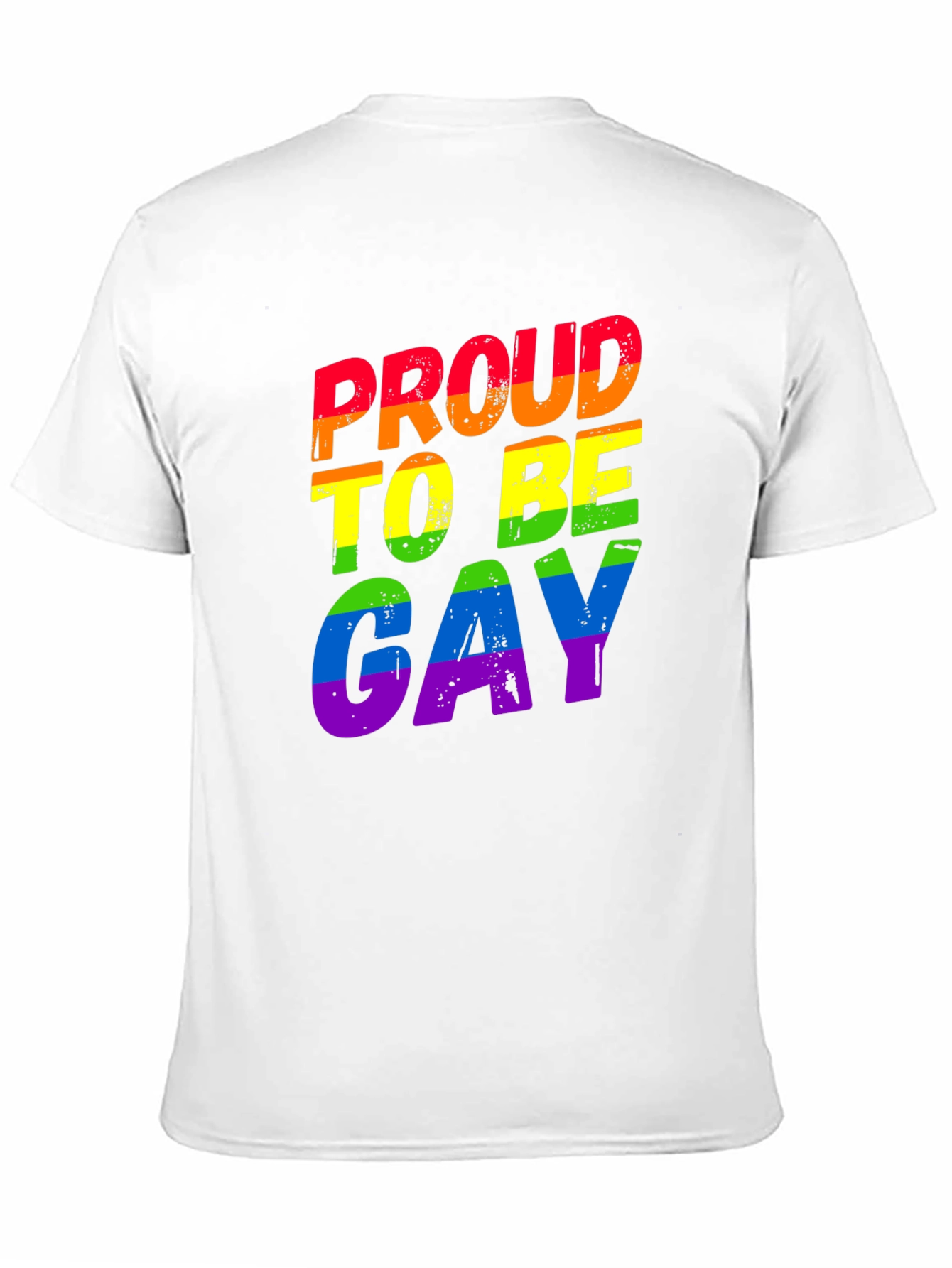 Proud to Be Gay Rainbow T-Shirt