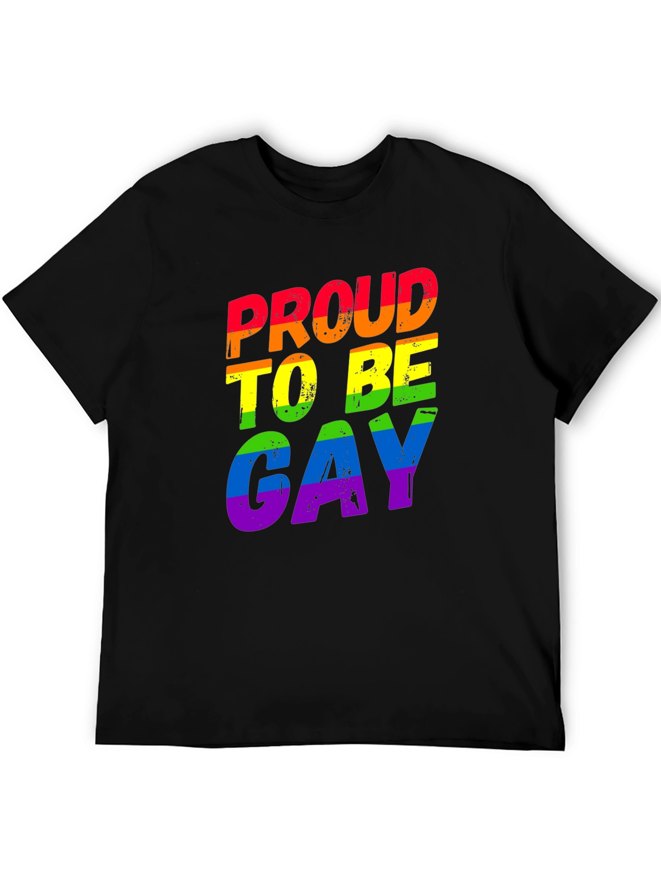 Proud to Be Gay Rainbow T-Shirt
