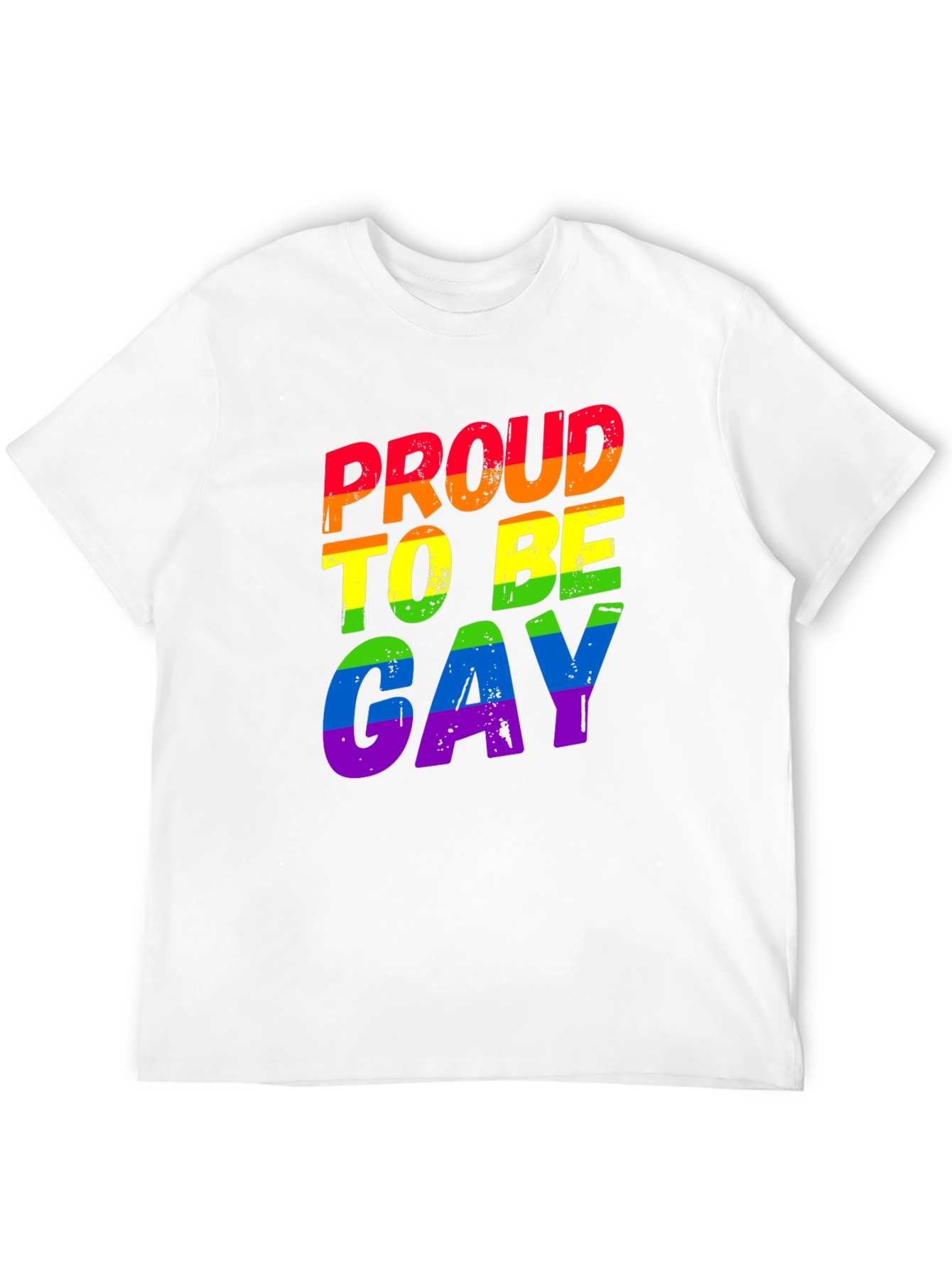 Proud to Be Gay Rainbow T-Shirt