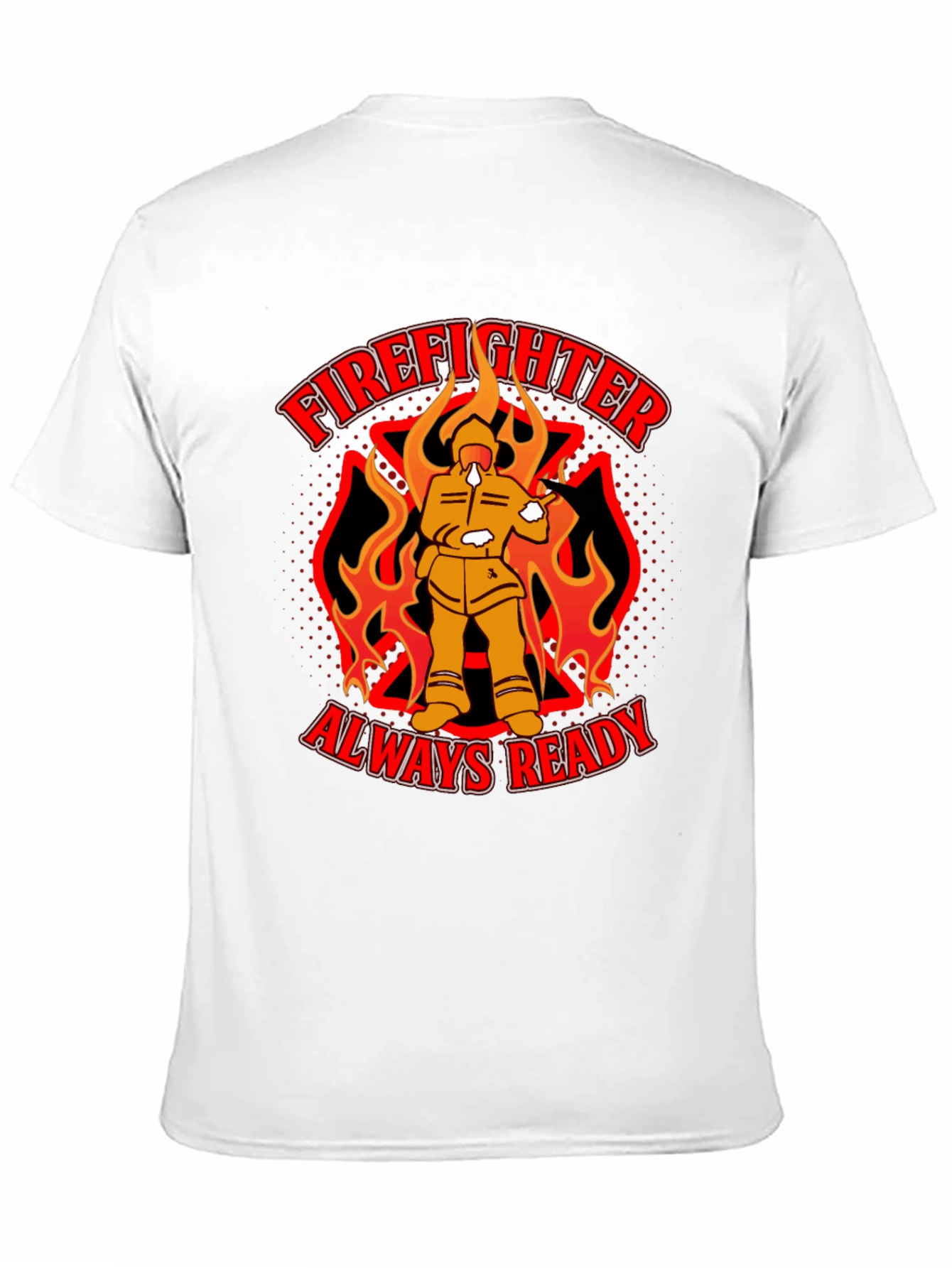 Firefighter Always Ready Graphic T-Shirt