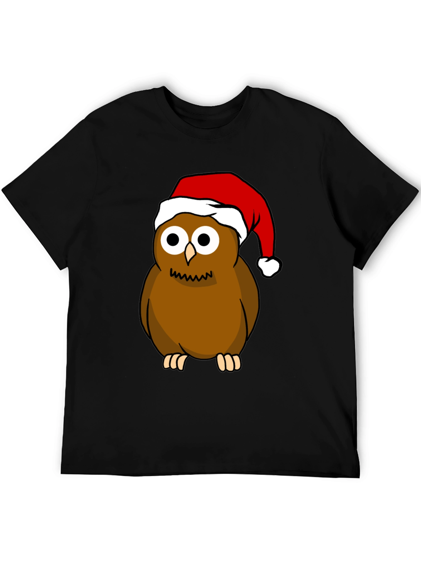 Festive Owl T-Shirt: Holiday Edition