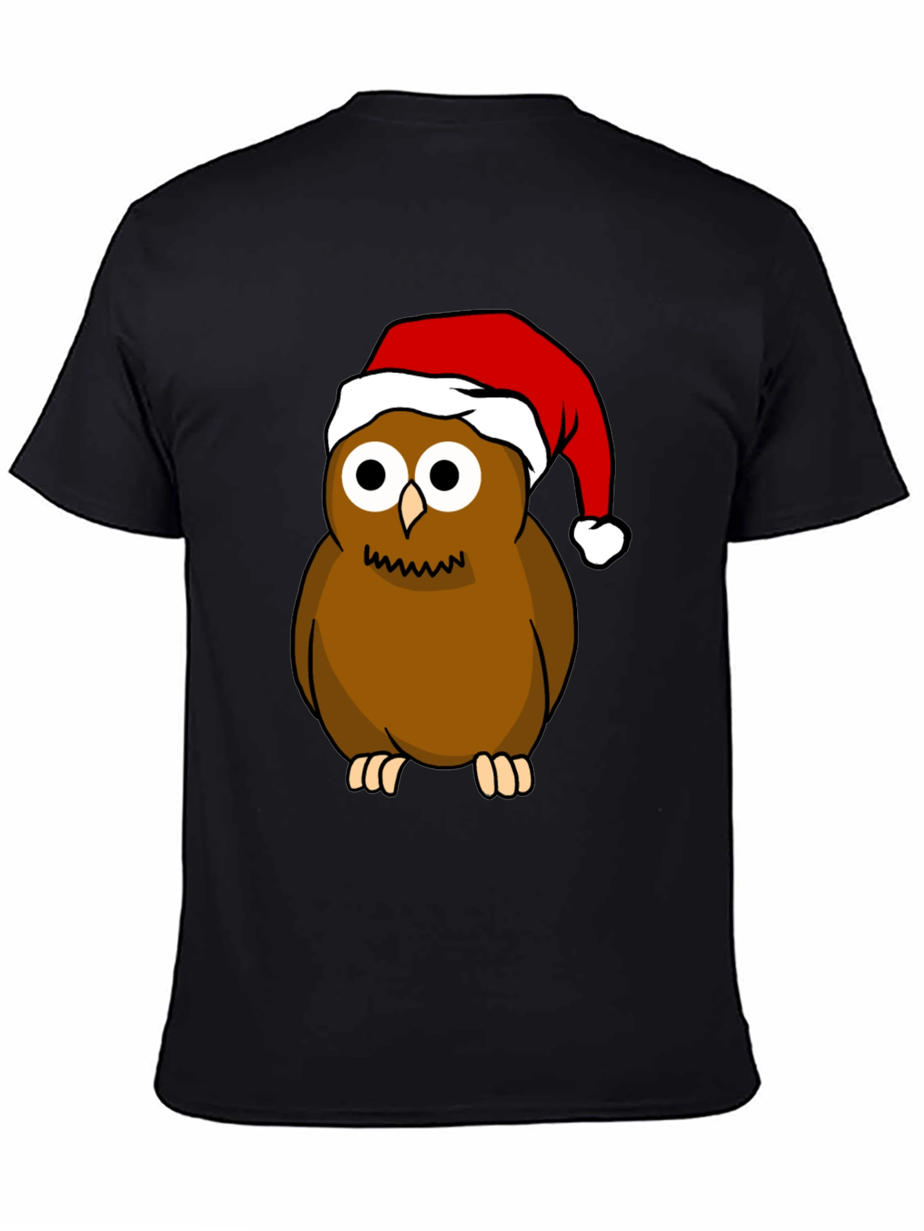 Festive Owl T-Shirt: Holiday Edition