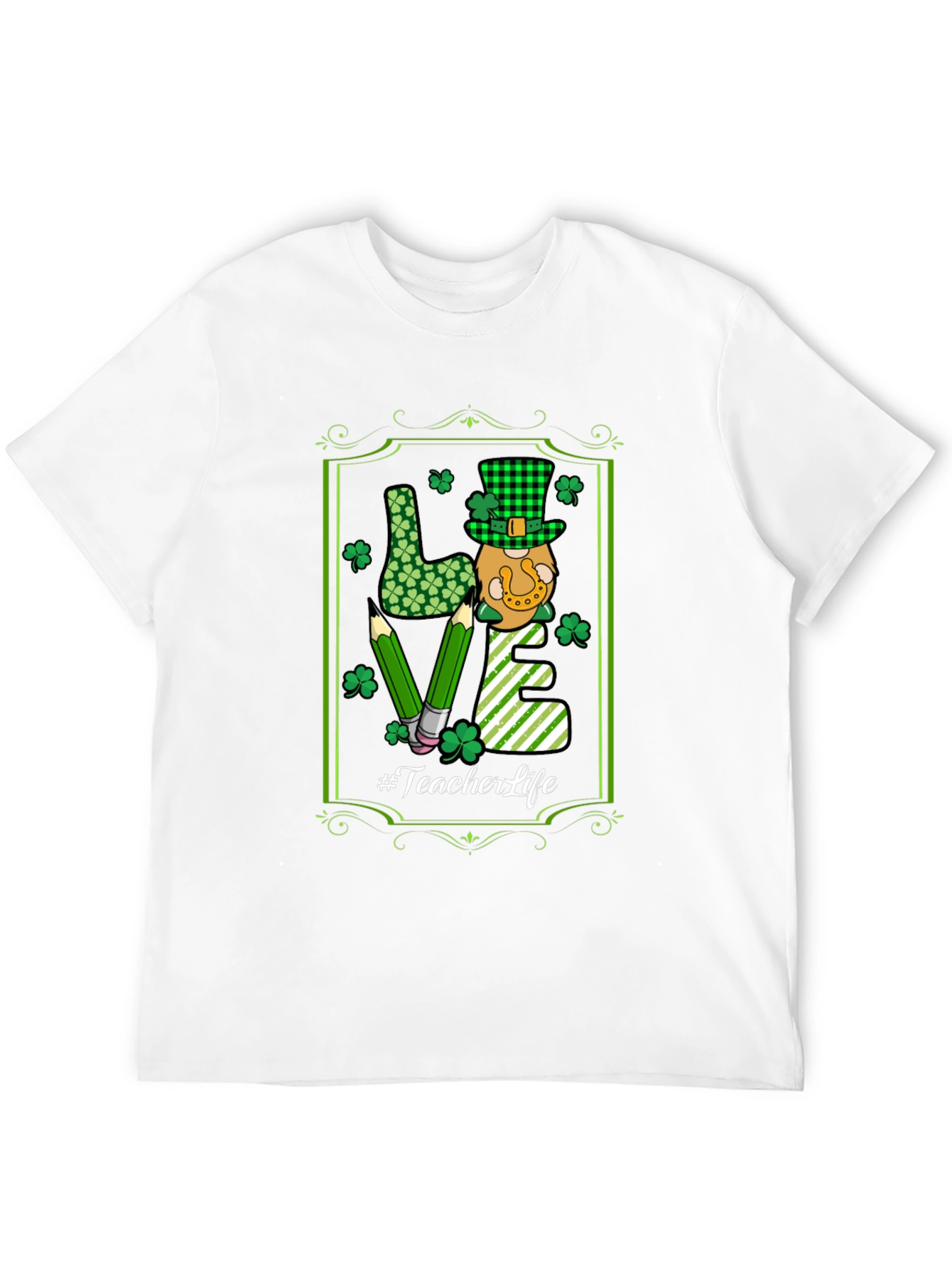St. Patricks Day Teacher Life T-Shirt