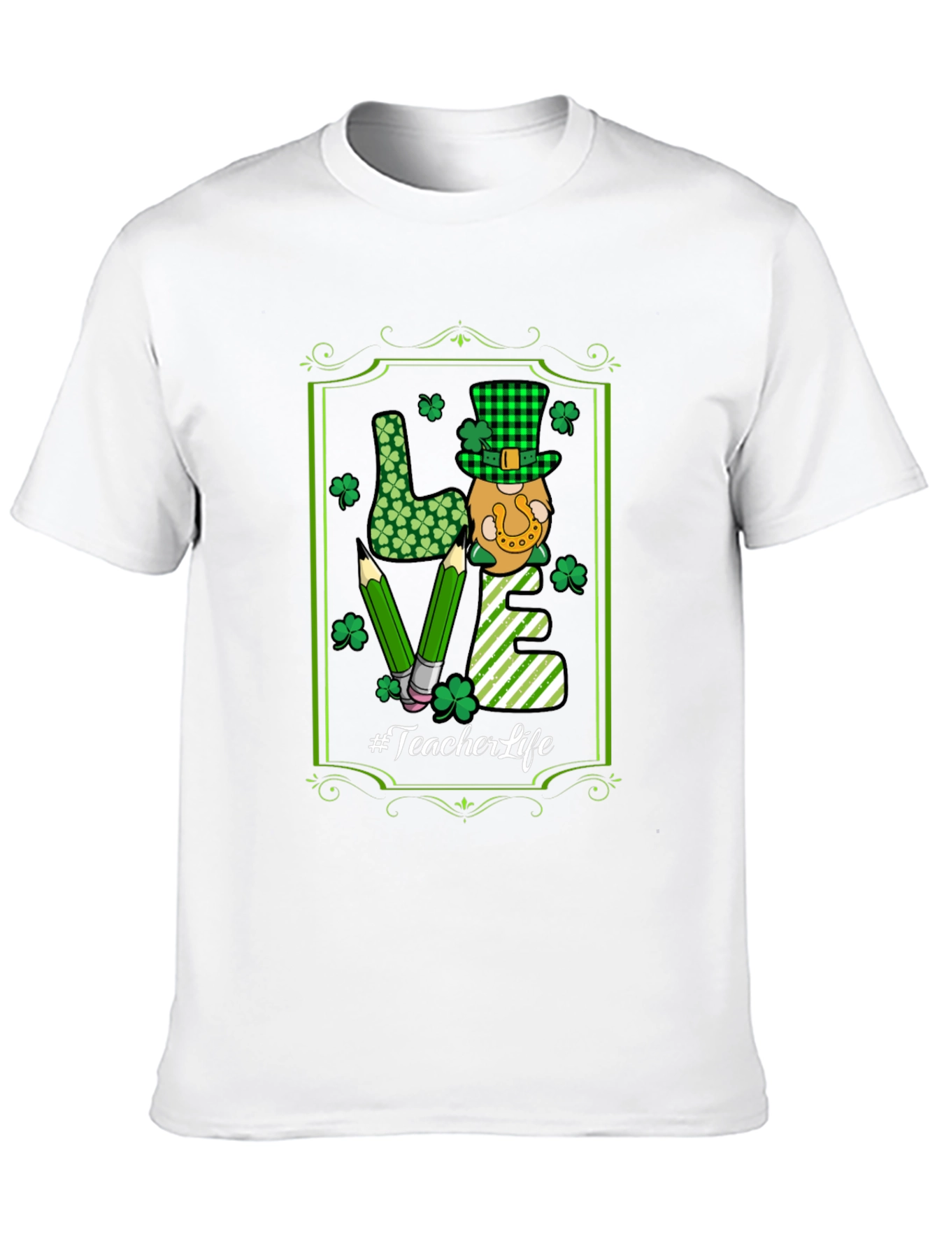 St. Patricks Day Teacher Life T-Shirt