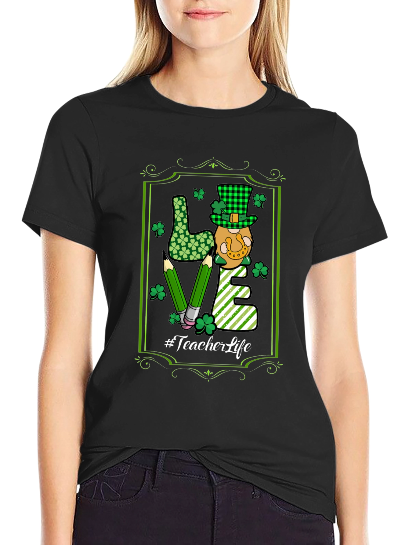 St. Patricks Day Teacher Life T-Shirt